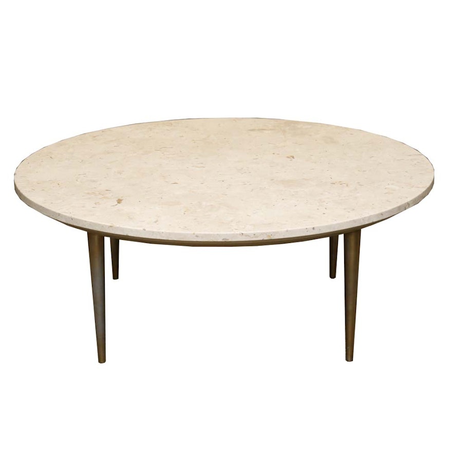 Weiman Mid-Century Modern Heirloom Granite Coffee Table