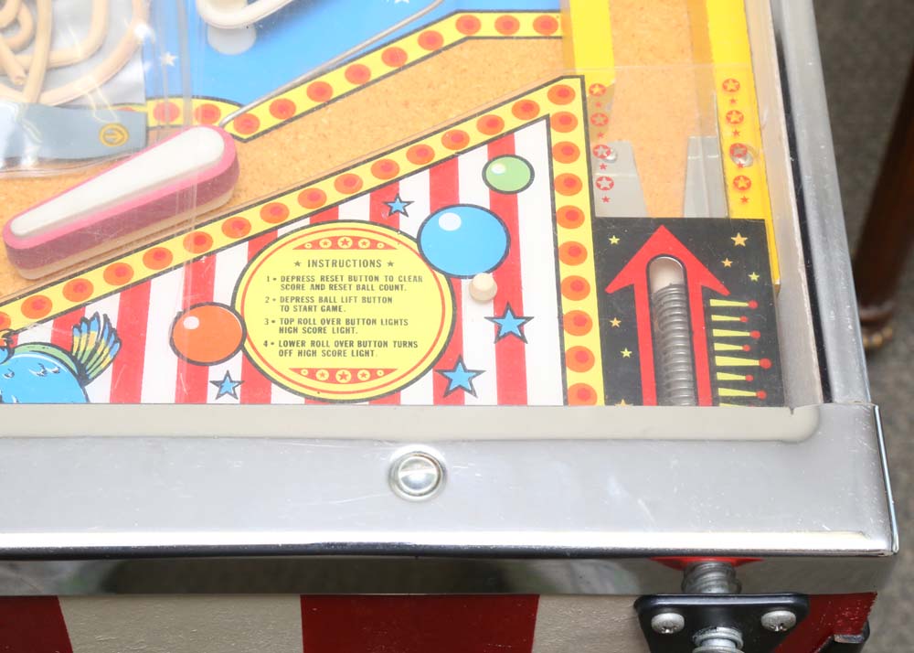 Wico" Big Top"  Home Pinball Machine