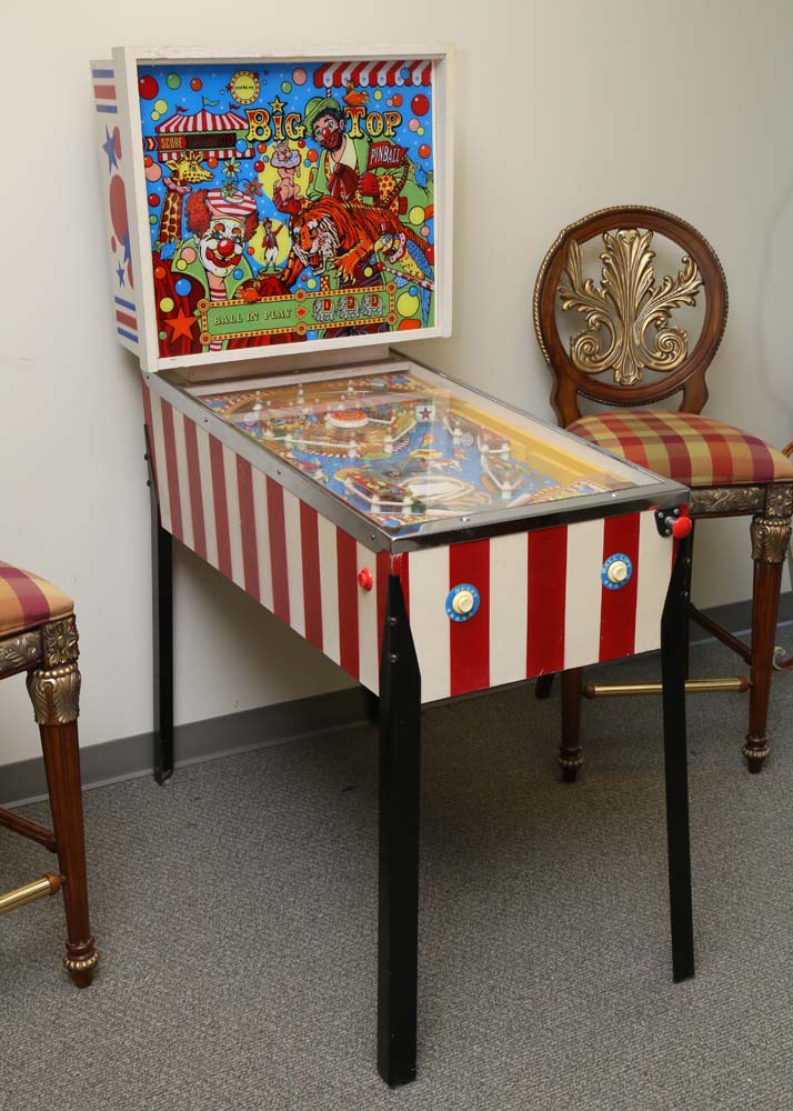 Wico" Big Top"  Home Pinball Machine
