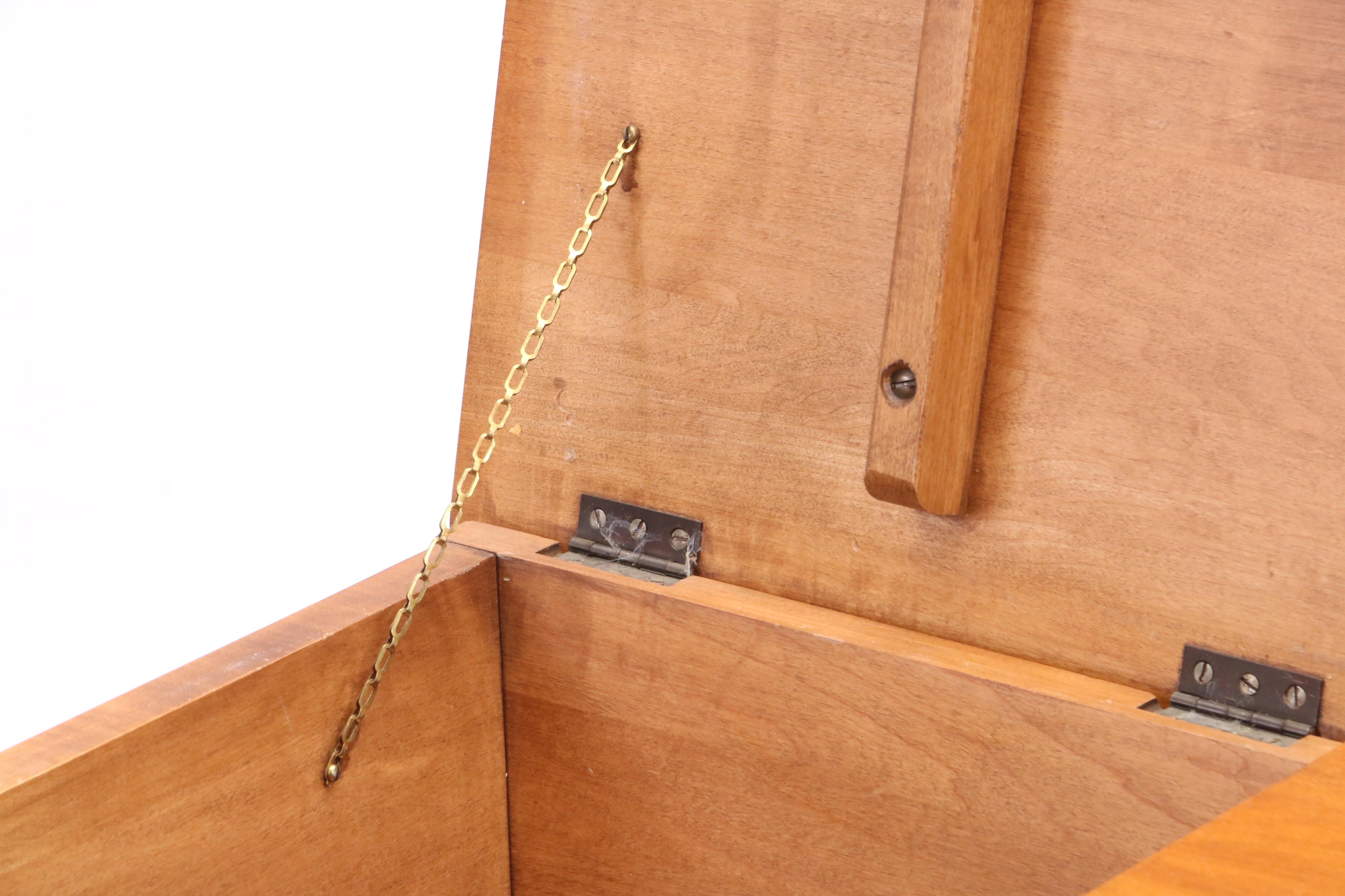 Vintage "Dough Box" End Table