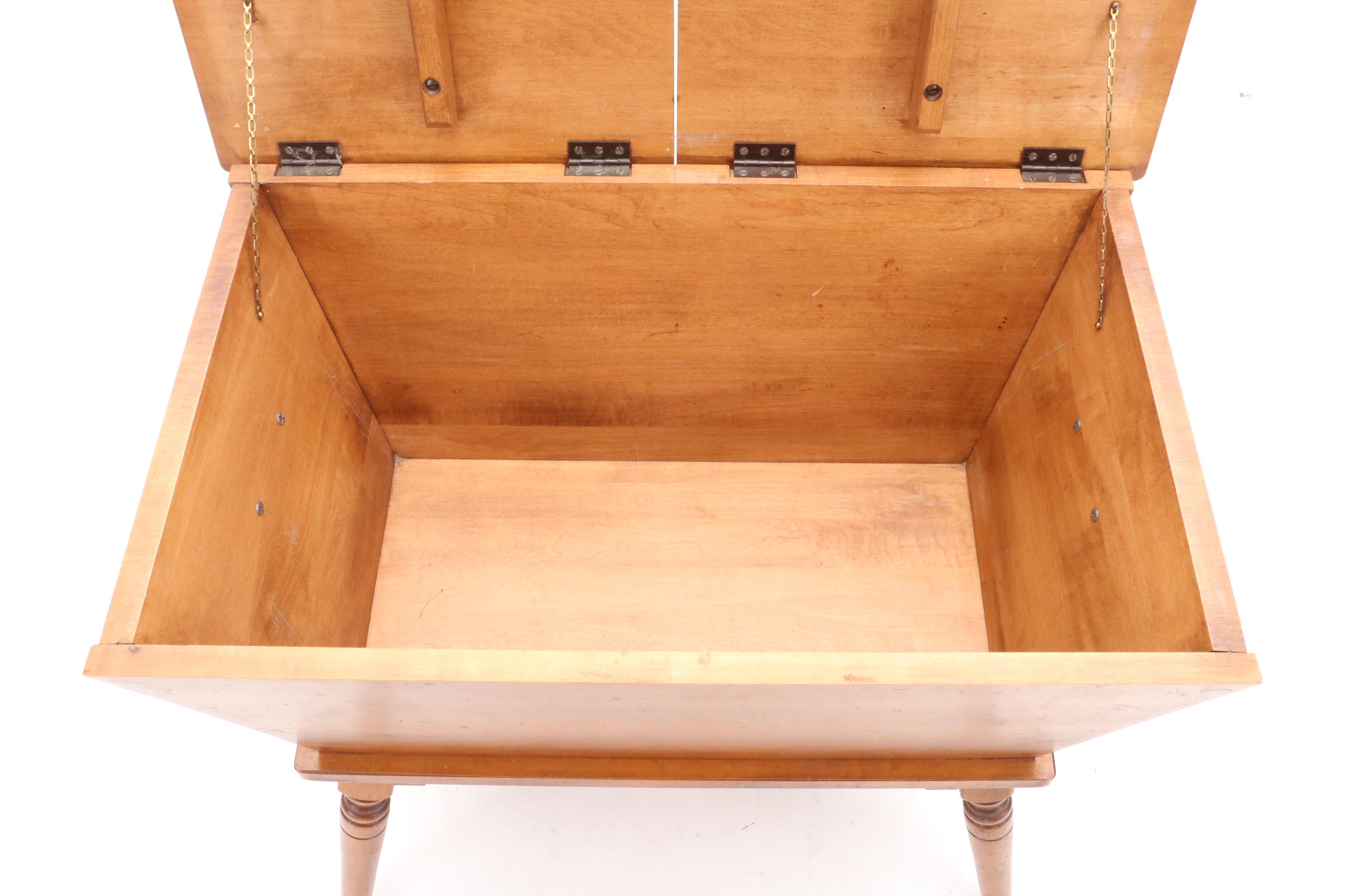 Vintage "Dough Box" End Table