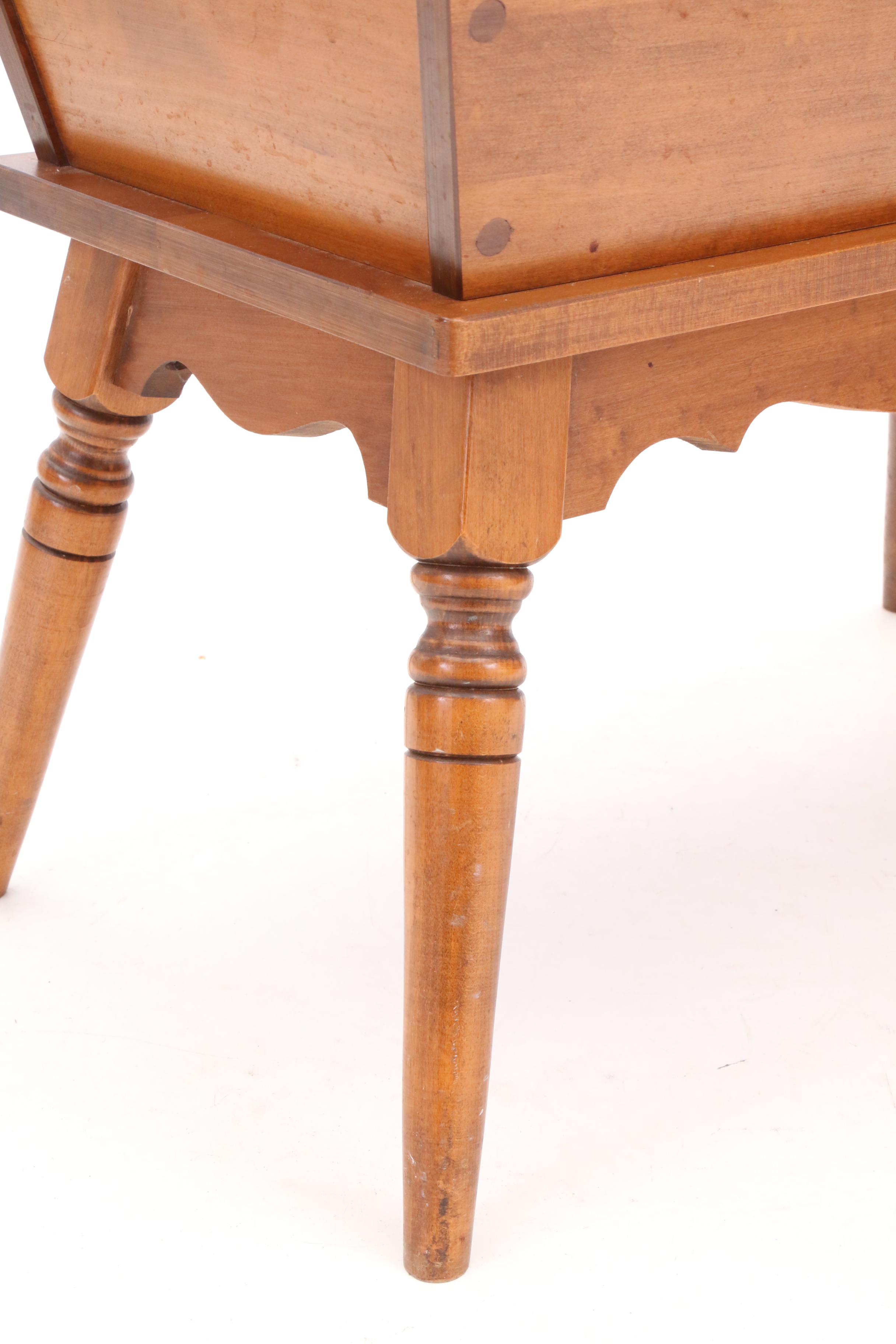 Vintage "Dough Box" End Table