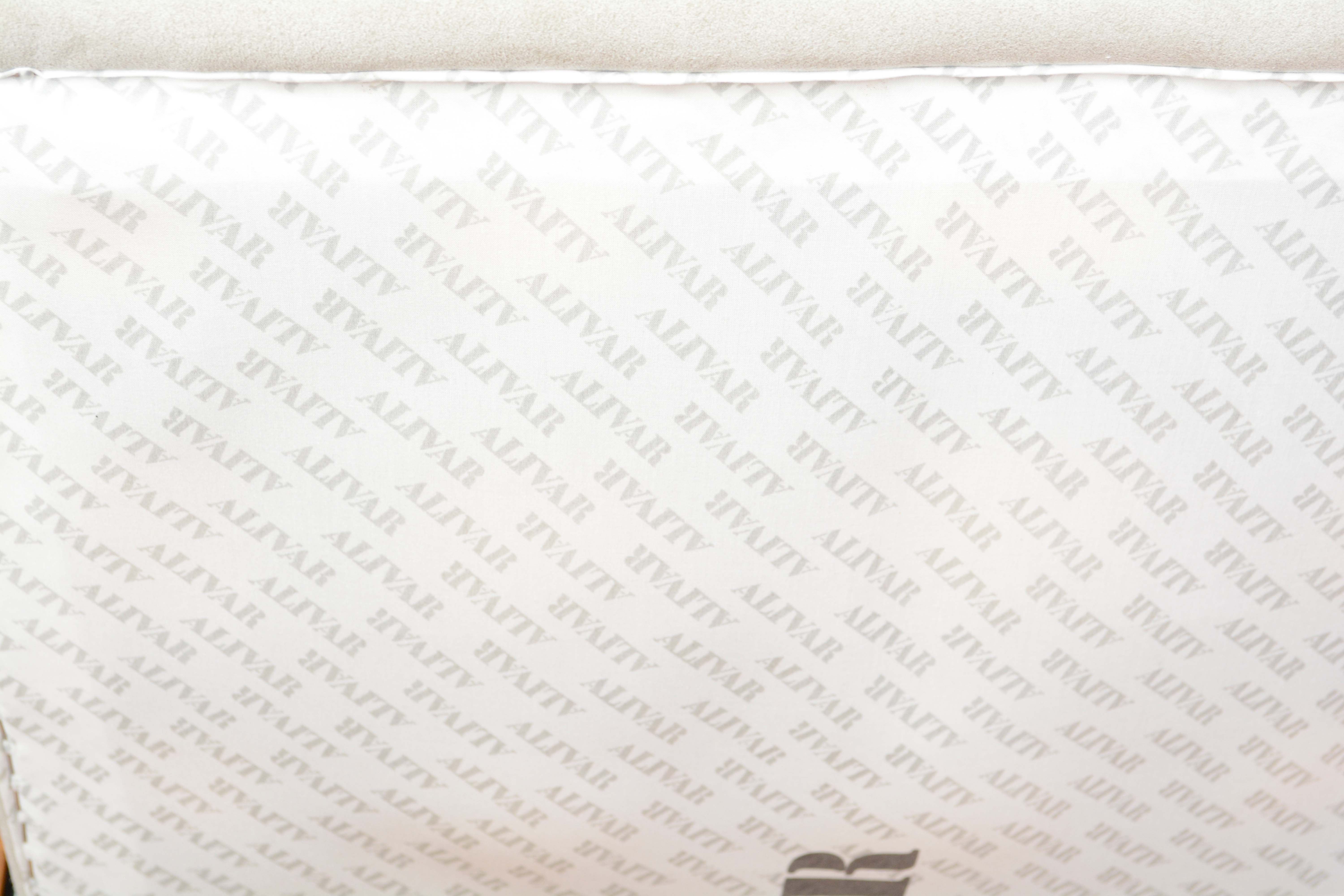 Bauhaus Style Suede Cantilever Chairs by Alivar