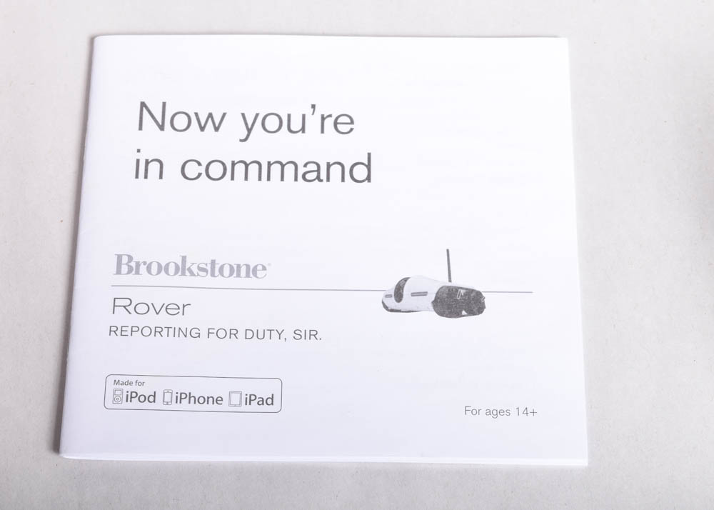 Brookstone "Rover" Spy Tank Car