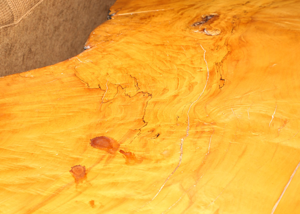 Tom Sternal Handcrafted Modern Live Edge Table