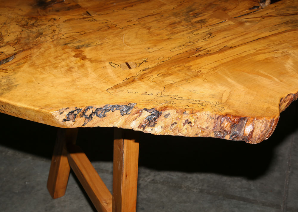 Tom Sternal Modern Handcrafted Live Edge Table