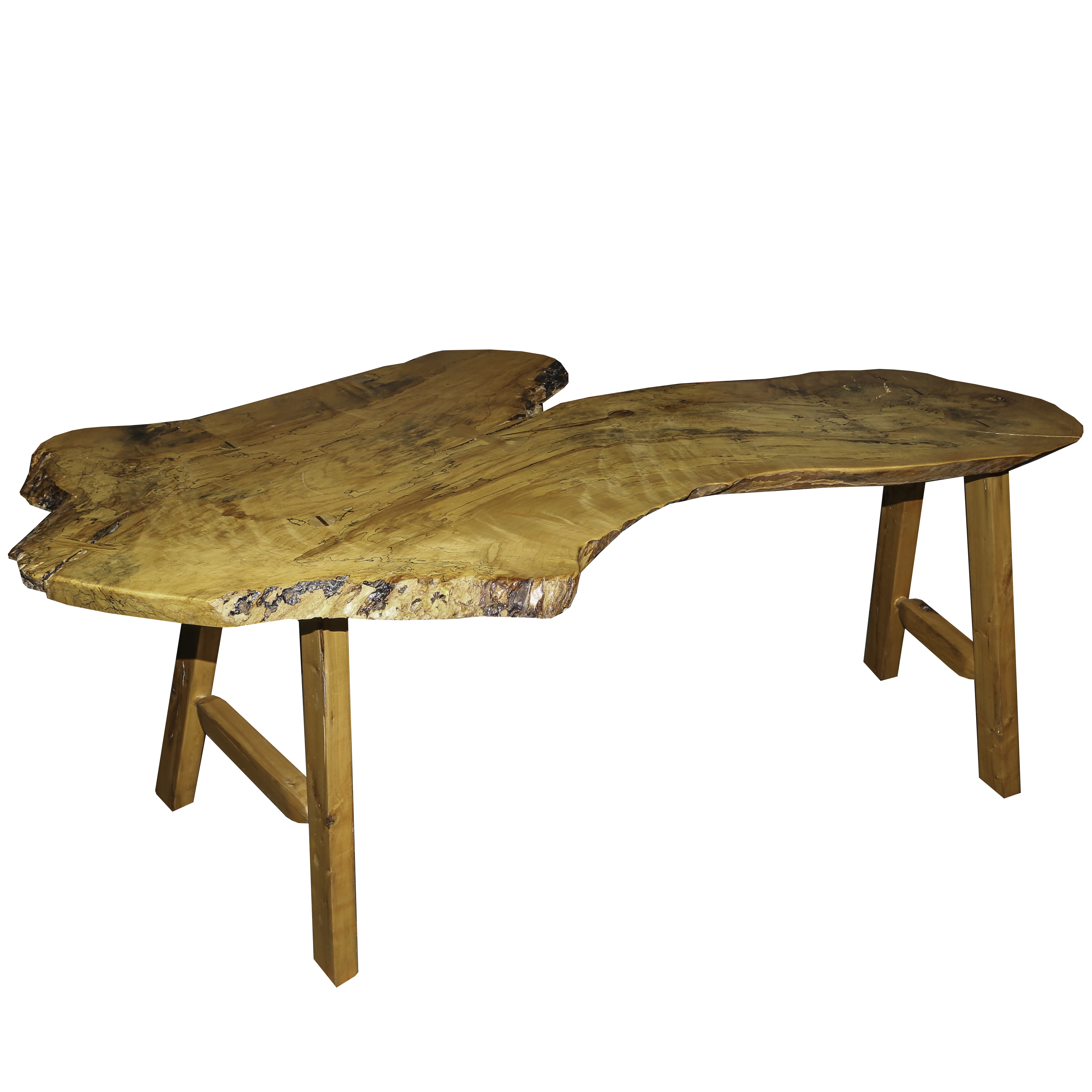 Tom Sternal Modern Handcrafted Live Edge Table