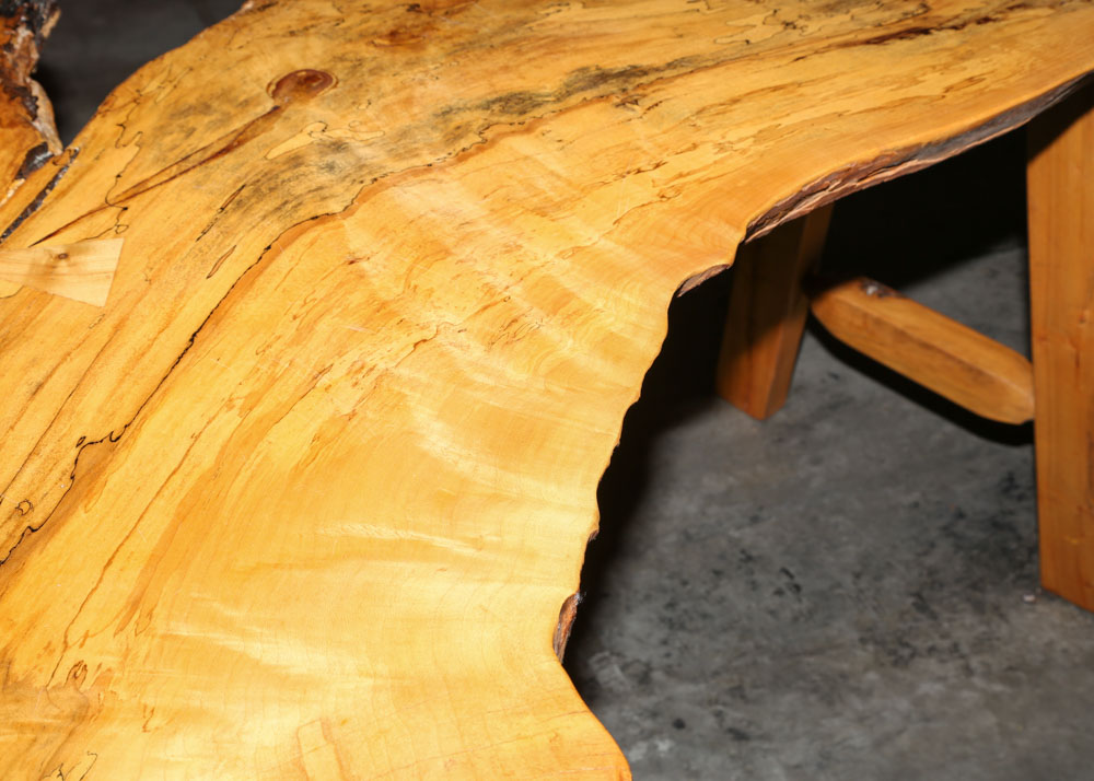 Tom Sternal Modern Handcrafted Live Edge Table