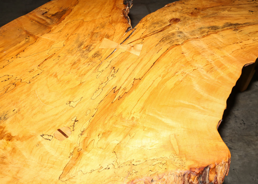 Tom Sternal Modern Handcrafted Live Edge Table