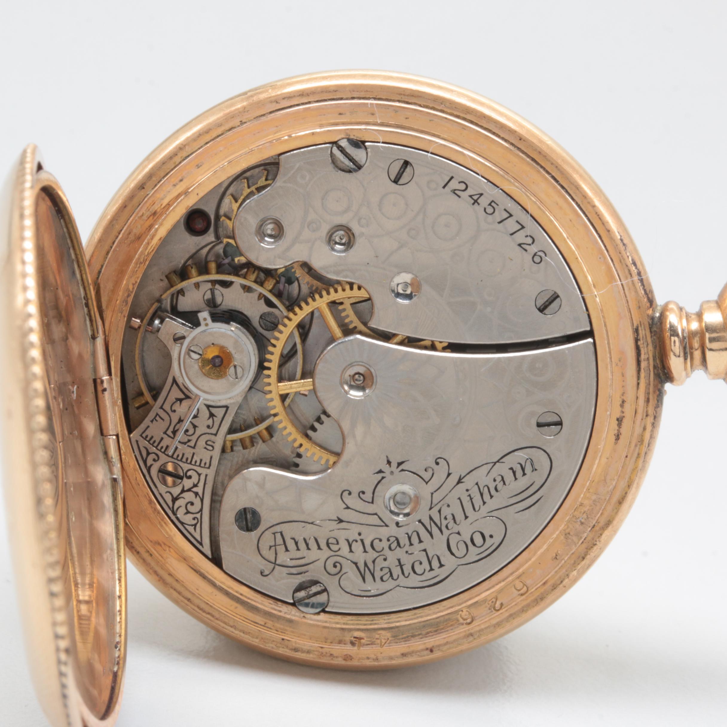 1903 Waltham Gold Filled Pocket Watch