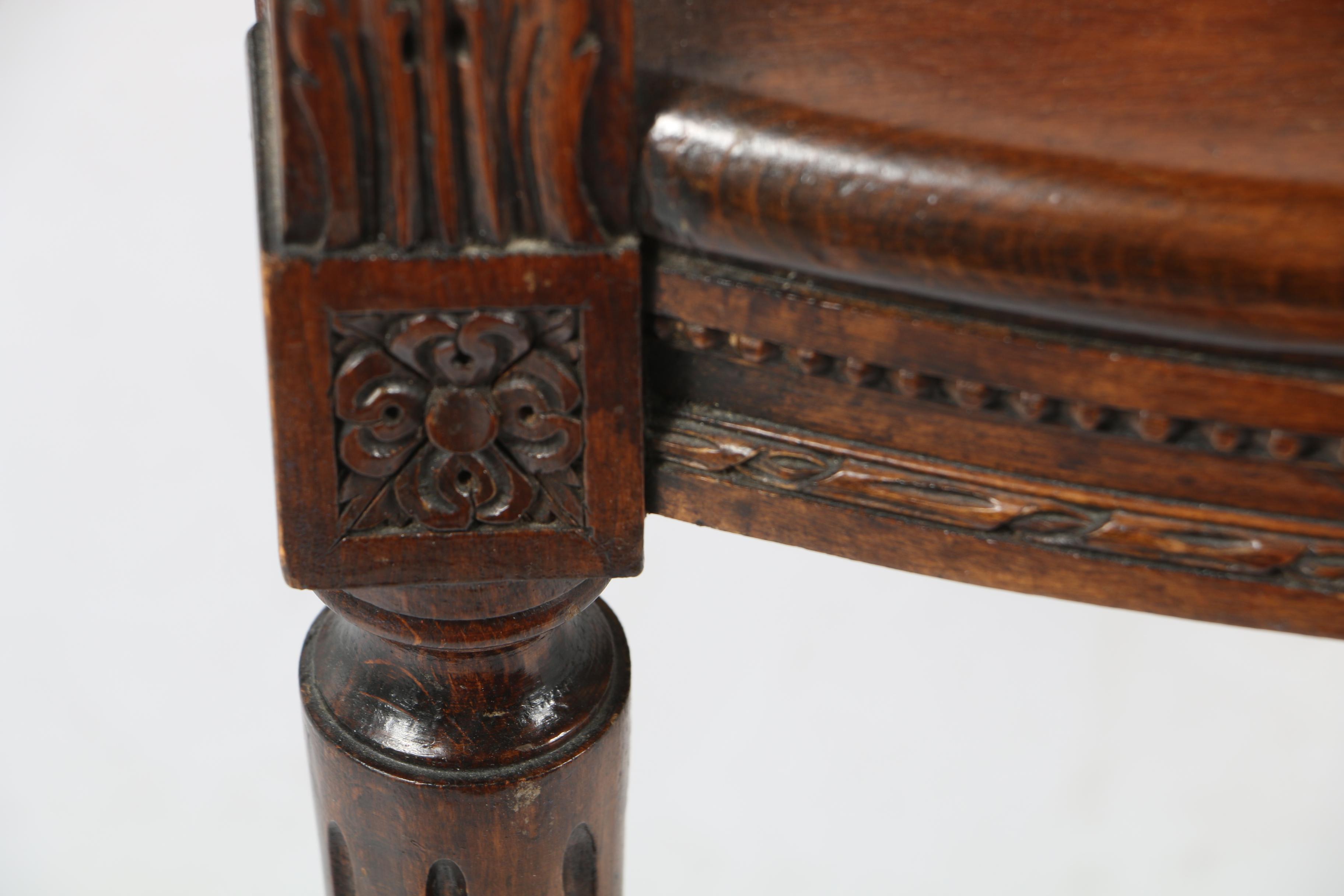 Louis XVI Style Low Back Cane Settee