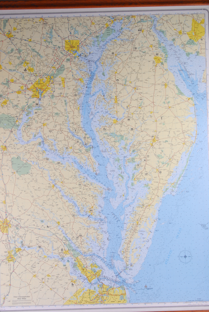 ADC of Alexandria 1988 "The Chesapeake Bay Map"