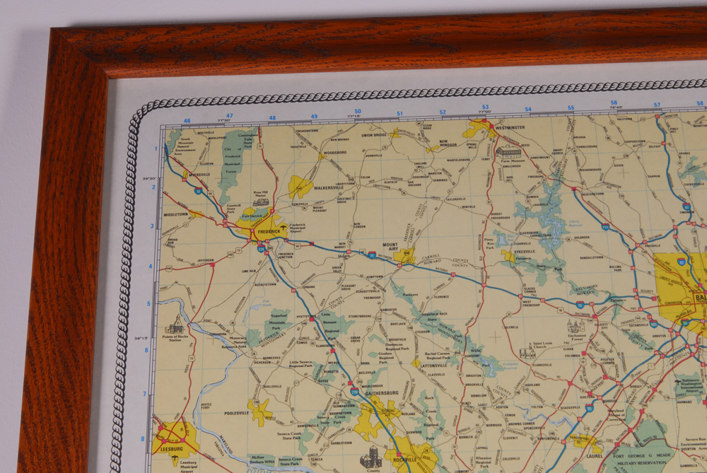 ADC of Alexandria 1988 "The Chesapeake Bay Map"