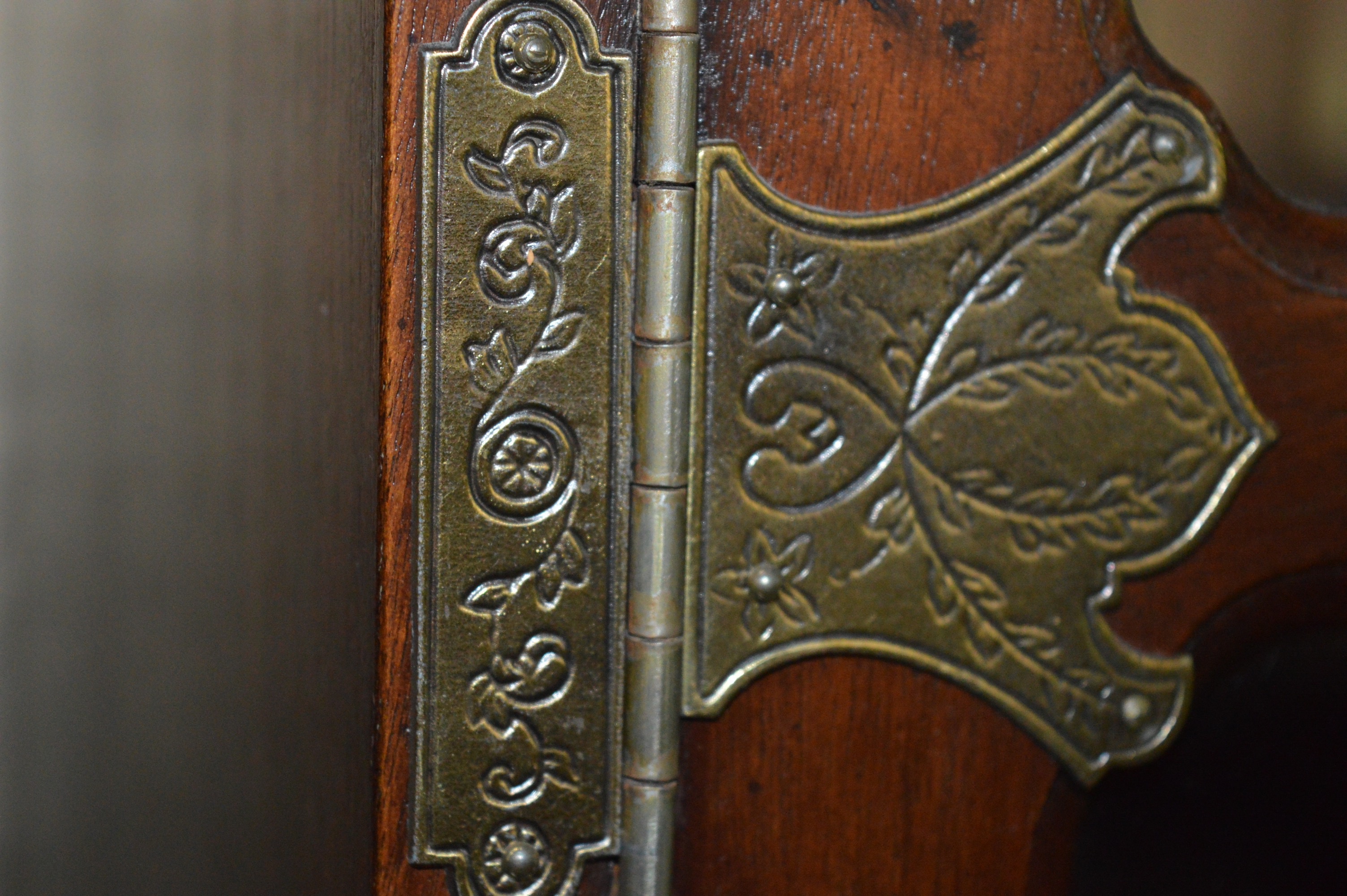 Two Piece Henredon "Pan Asian" China Cabinet