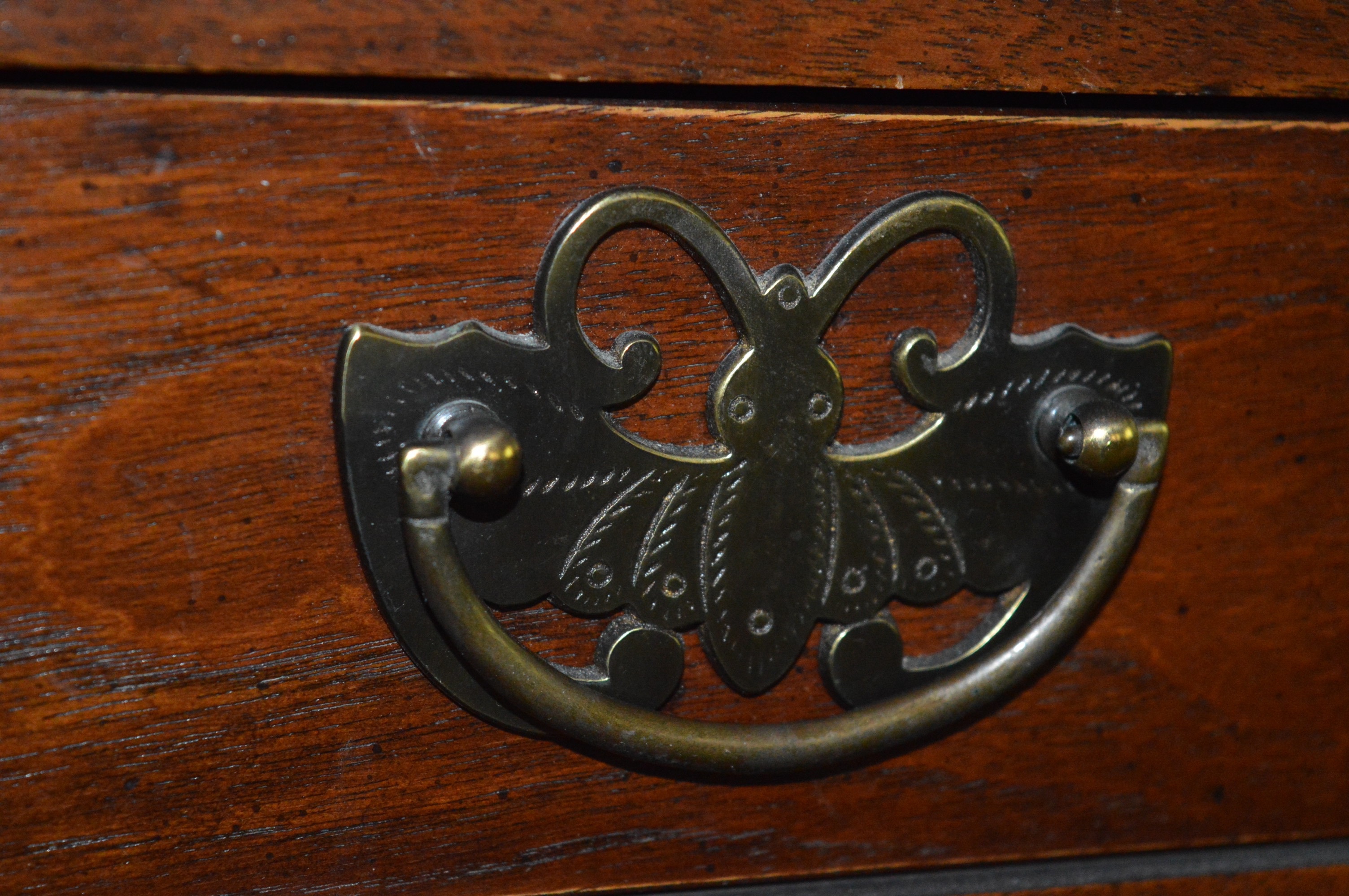 Two Piece Henredon "Pan Asian" China Cabinet