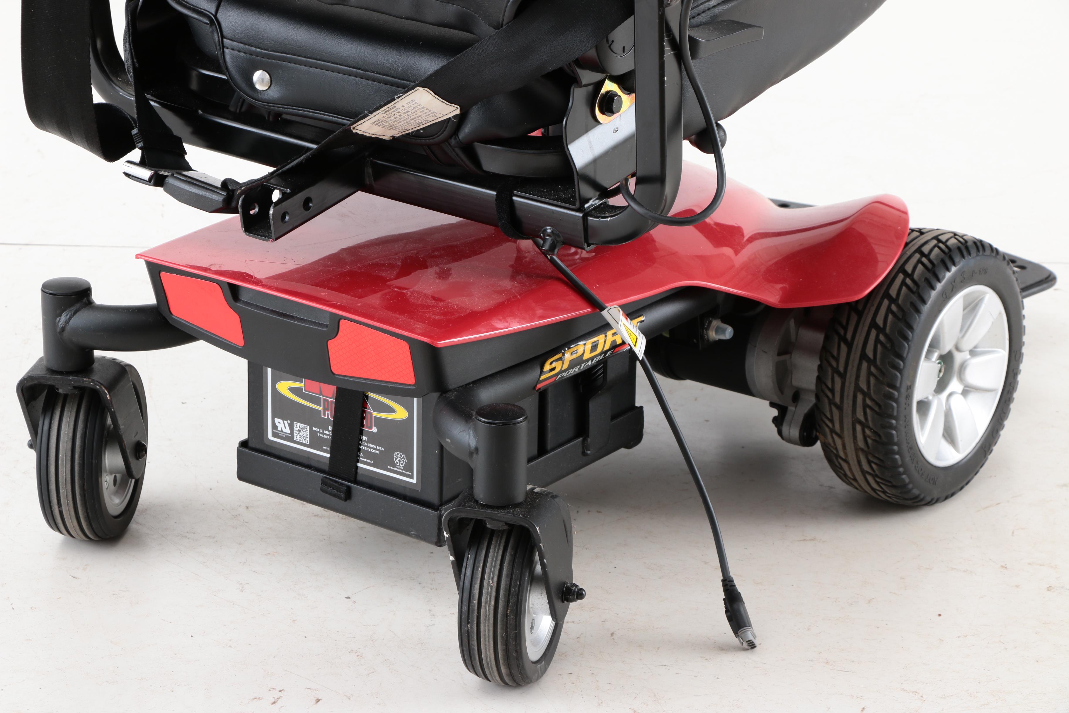 Pride "Jazzy" Sport Portable Power Wheelchair