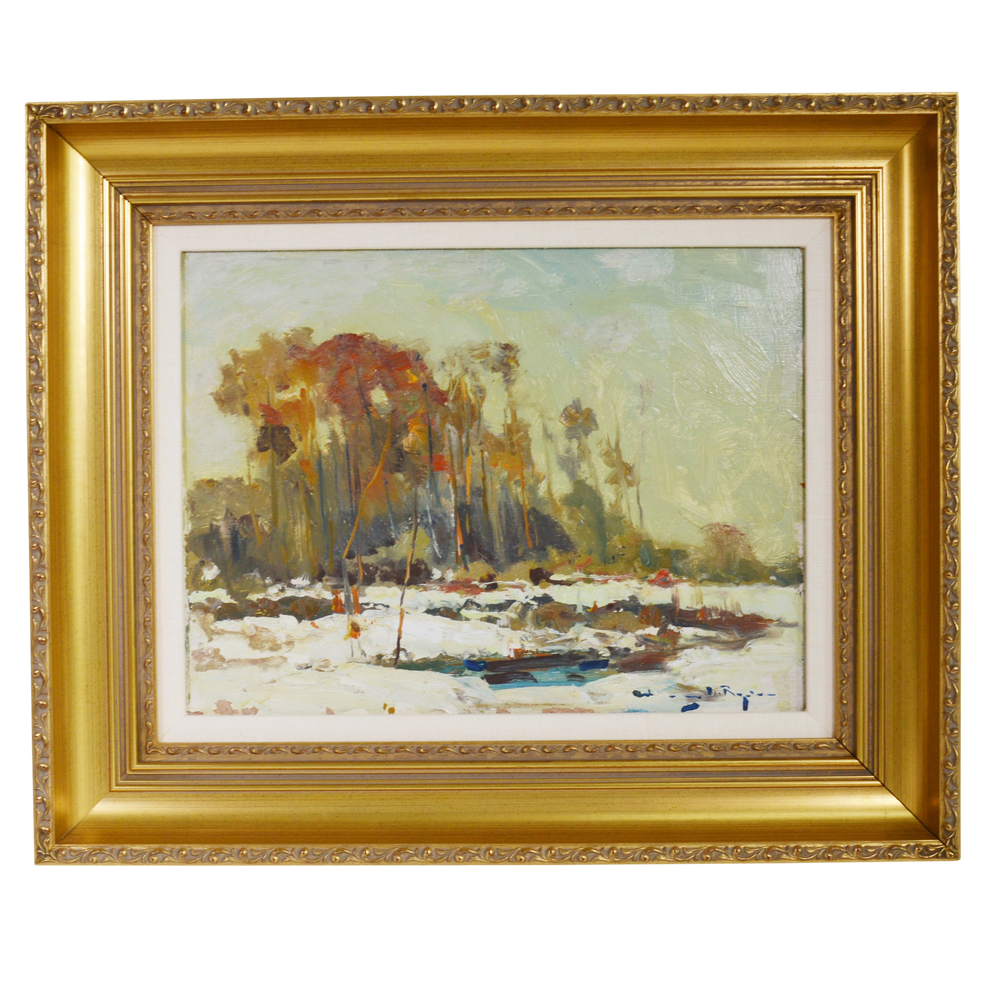 Chauncey Foster Ryder Oil Painting of Landscape