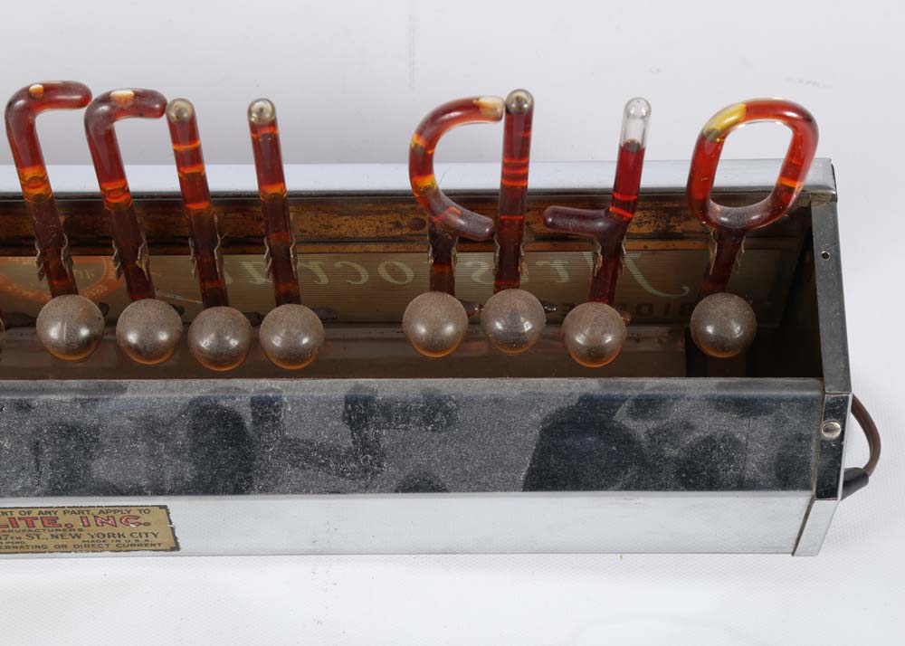 Vintage Old Imperial Neon Beer Sign