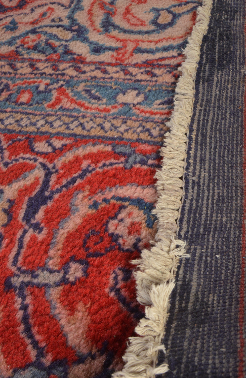 Hand-Knotted Indo-Isfahan Wool Room Sized Rug