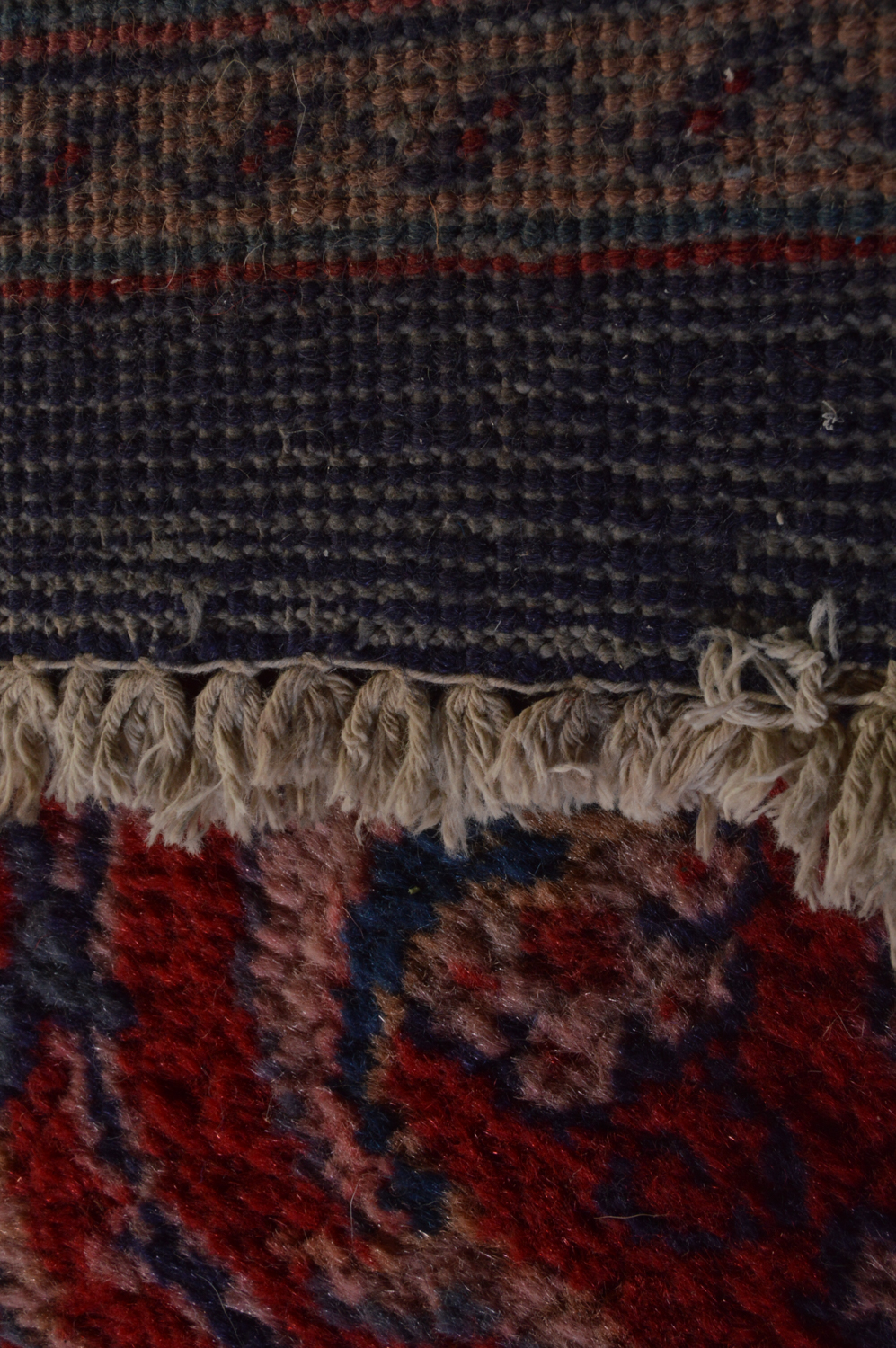 Hand-Knotted Indo-Isfahan Wool Room Sized Rug