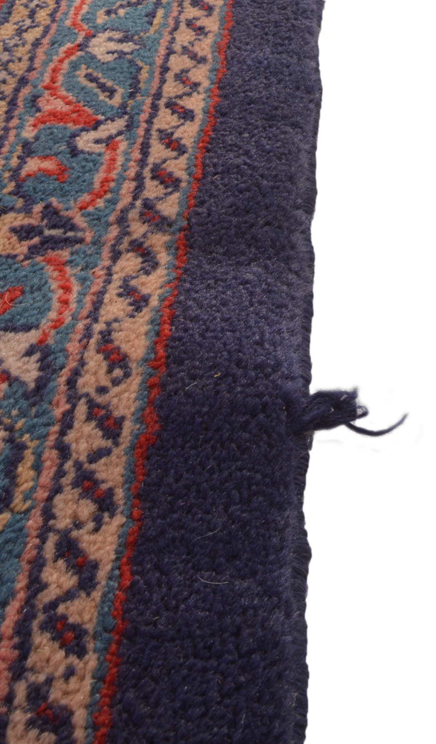 Hand-Knotted Indo-Isfahan Wool Room Sized Rug