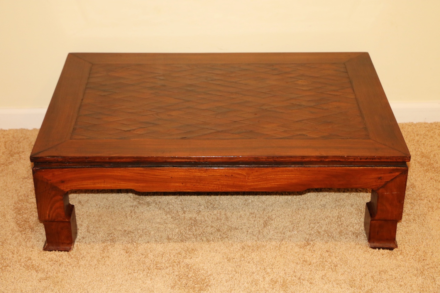 Vintage Korean Wooden Low Table