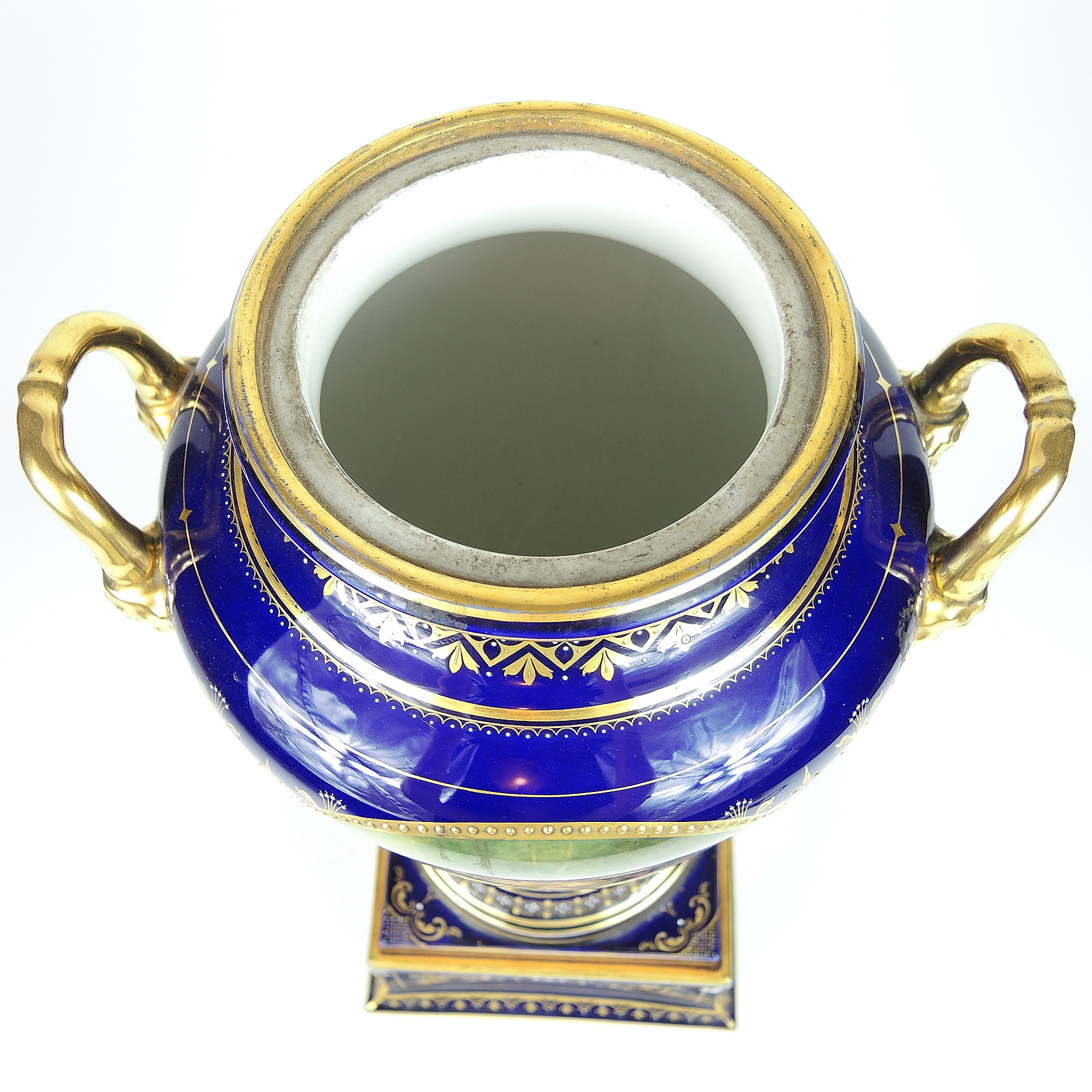 F. Koller Royal Vienna Painted Porcelain Urn "Raub der Europa"