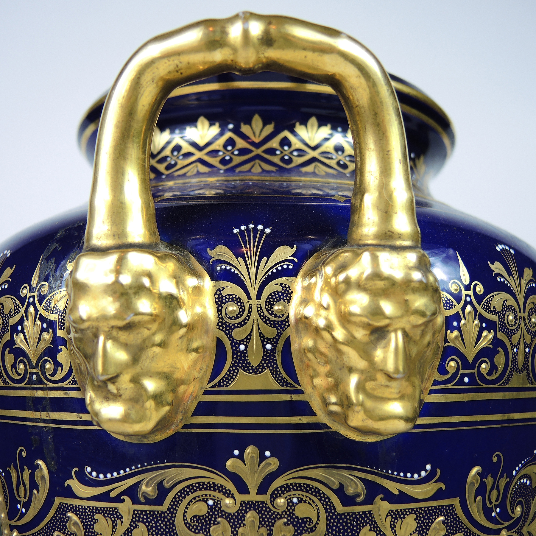 F. Koller Royal Vienna Painted Porcelain Urn "Raub der Europa"