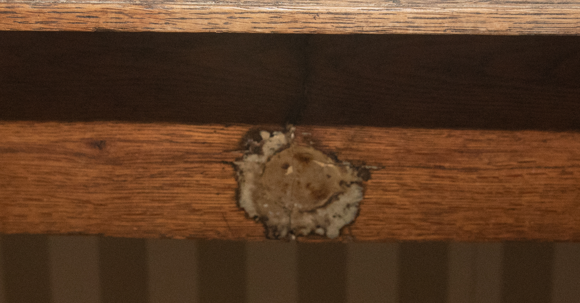 Antique English Oak Work Table