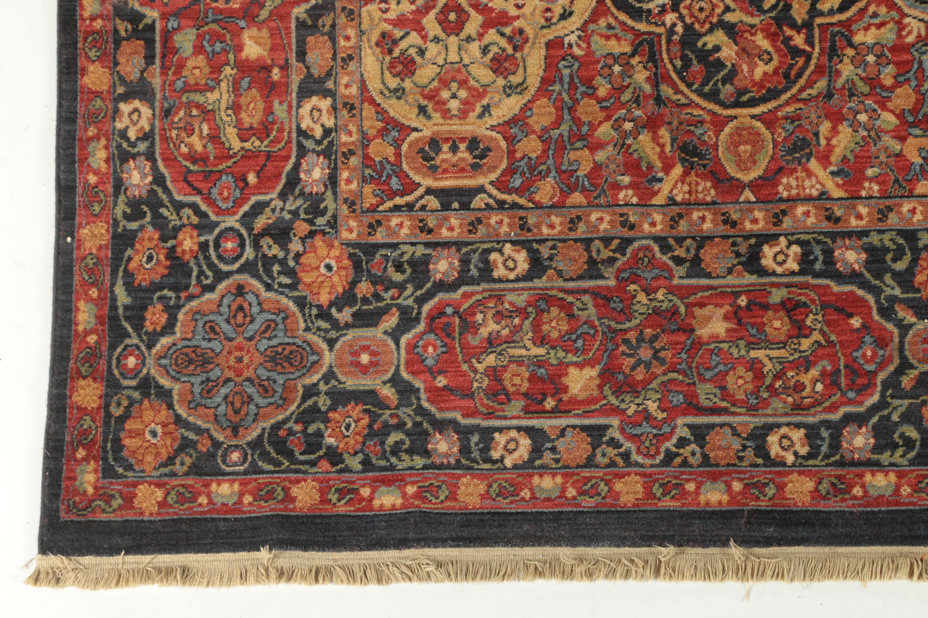 Power-Loomed Karastan "Hampton Court" Wool Room Sized Rug
