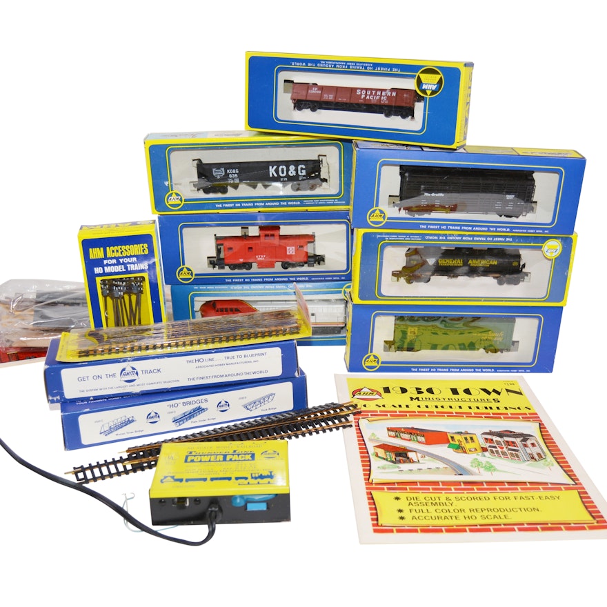 Associated Hobby Manufacturers (AHM), HO Scale, Model Trains and Track