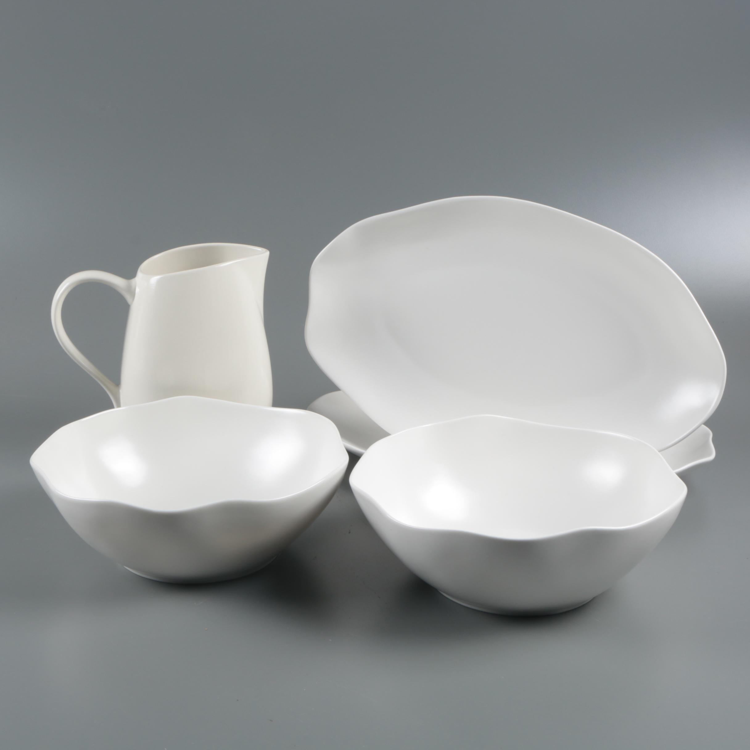 Dansk "FLWR Pearl" and "Studio LM Cream" Serveware