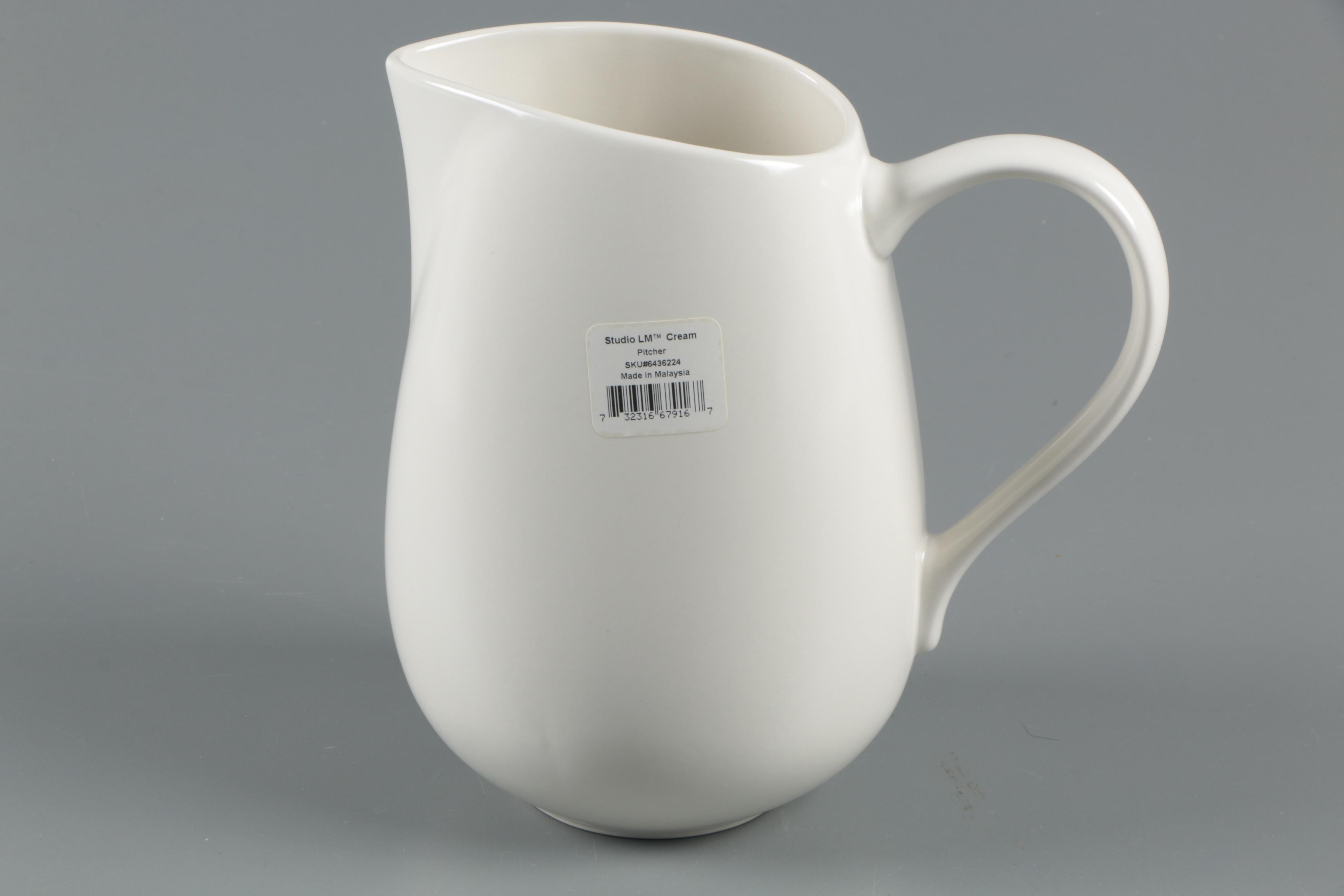 Dansk "FLWR Pearl" and "Studio LM Cream" Serveware