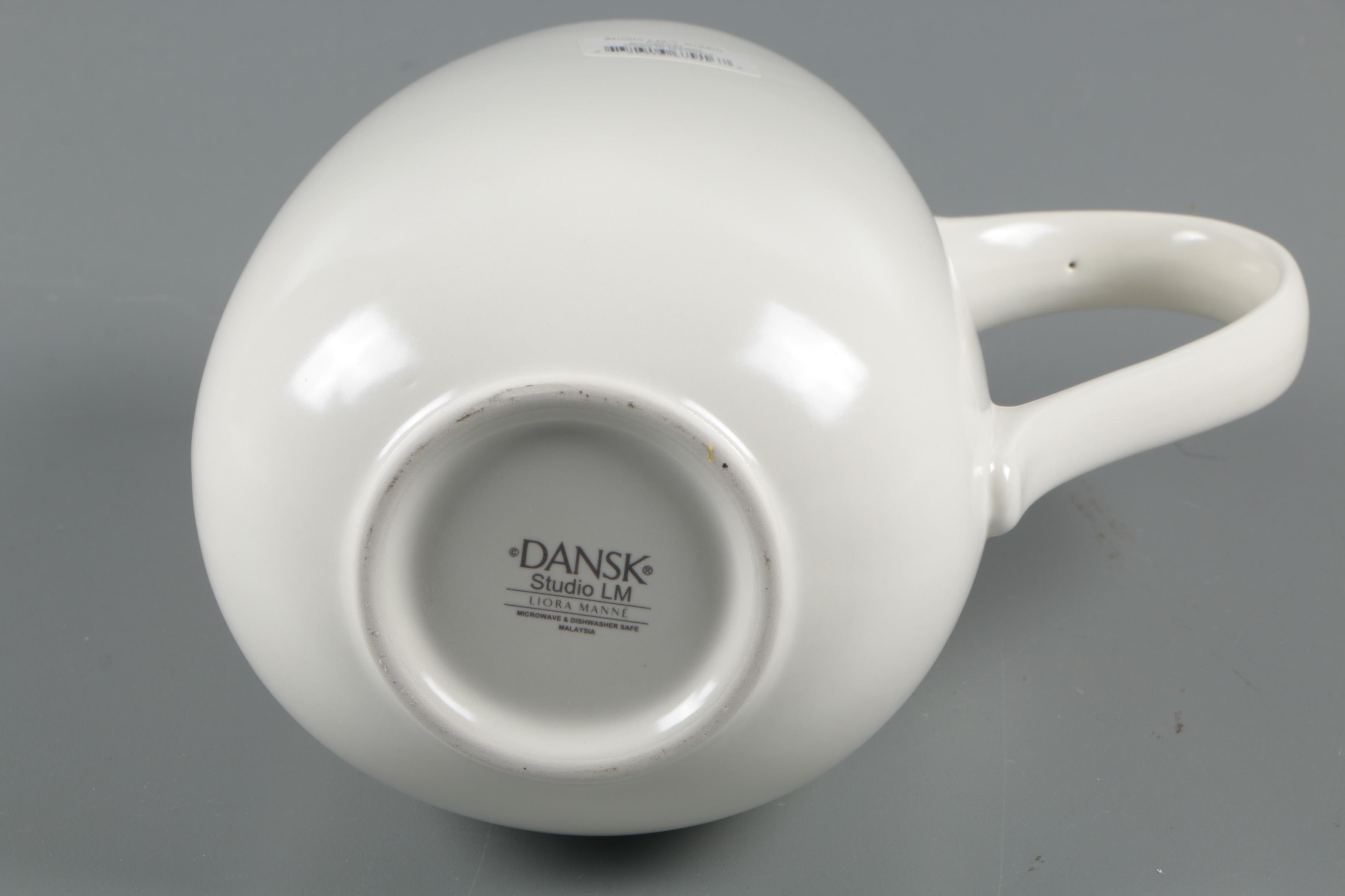 Dansk "FLWR Pearl" and "Studio LM Cream" Serveware