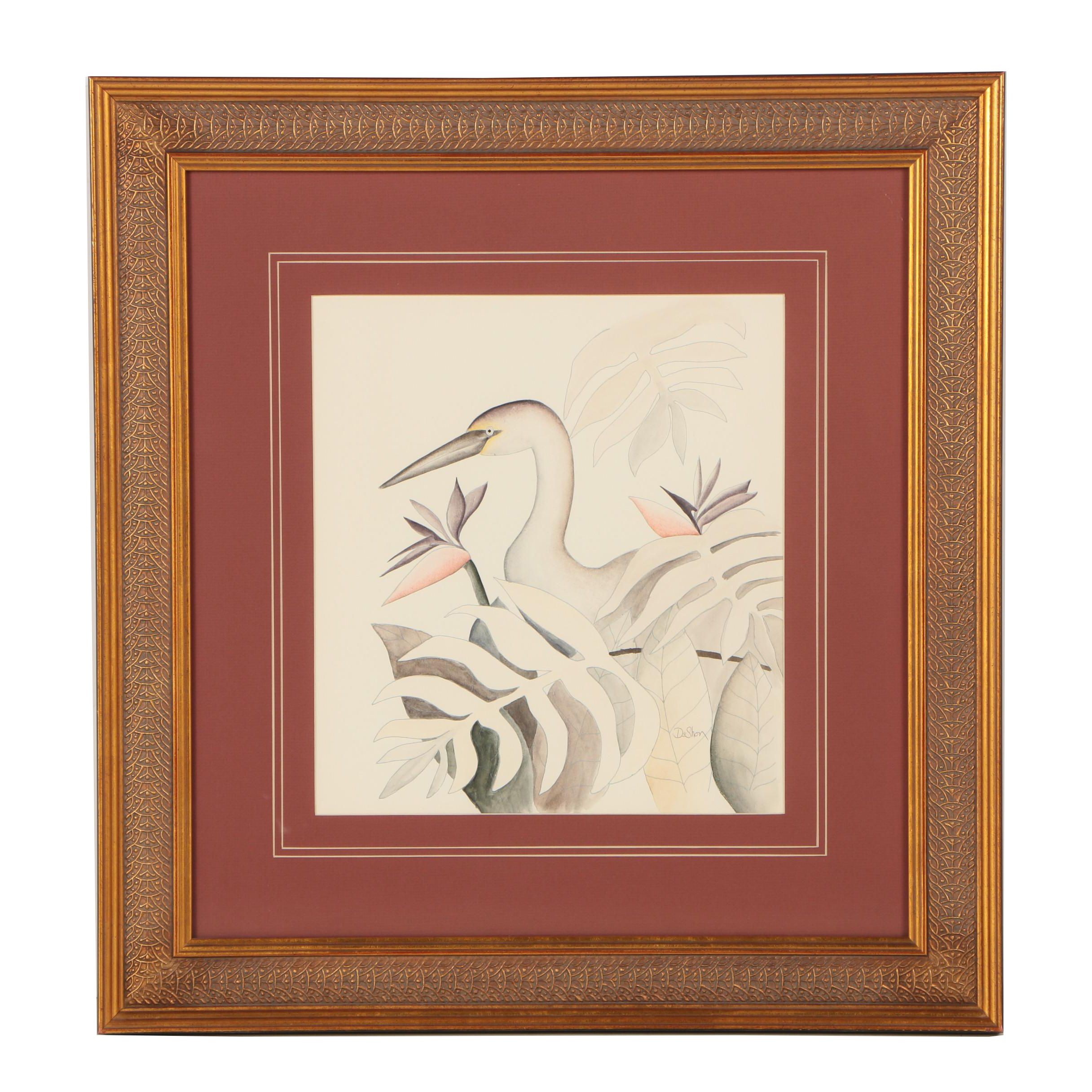 Earlene DeShon Douglas Watercolor Painting