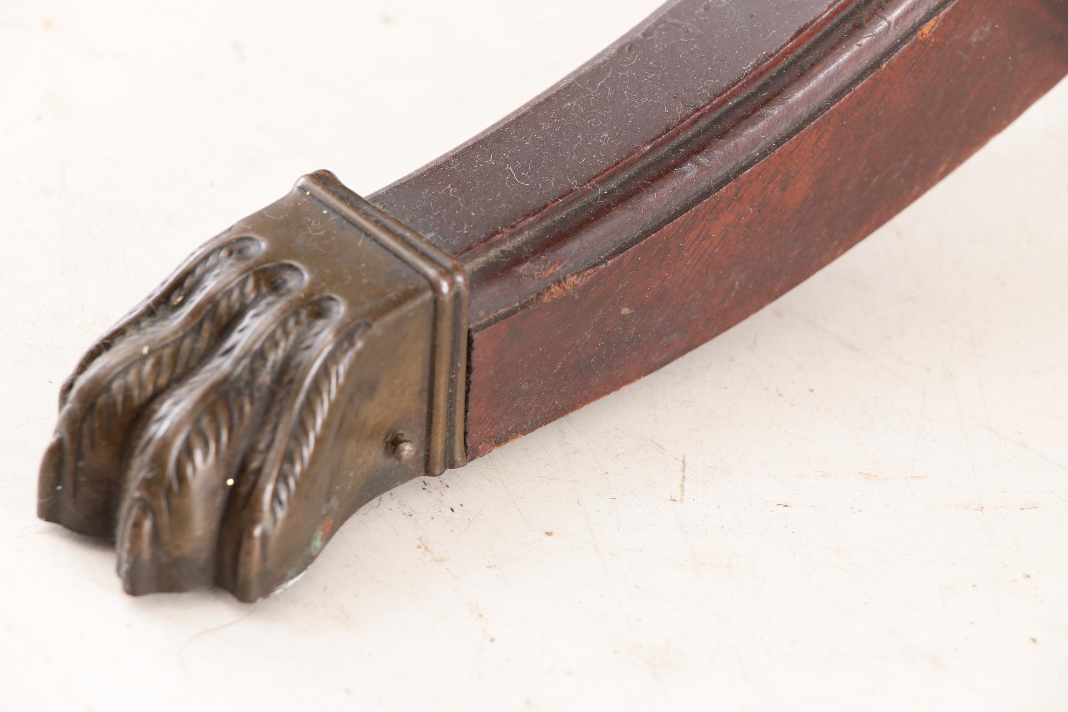 Vintage Mahogany Drum Table