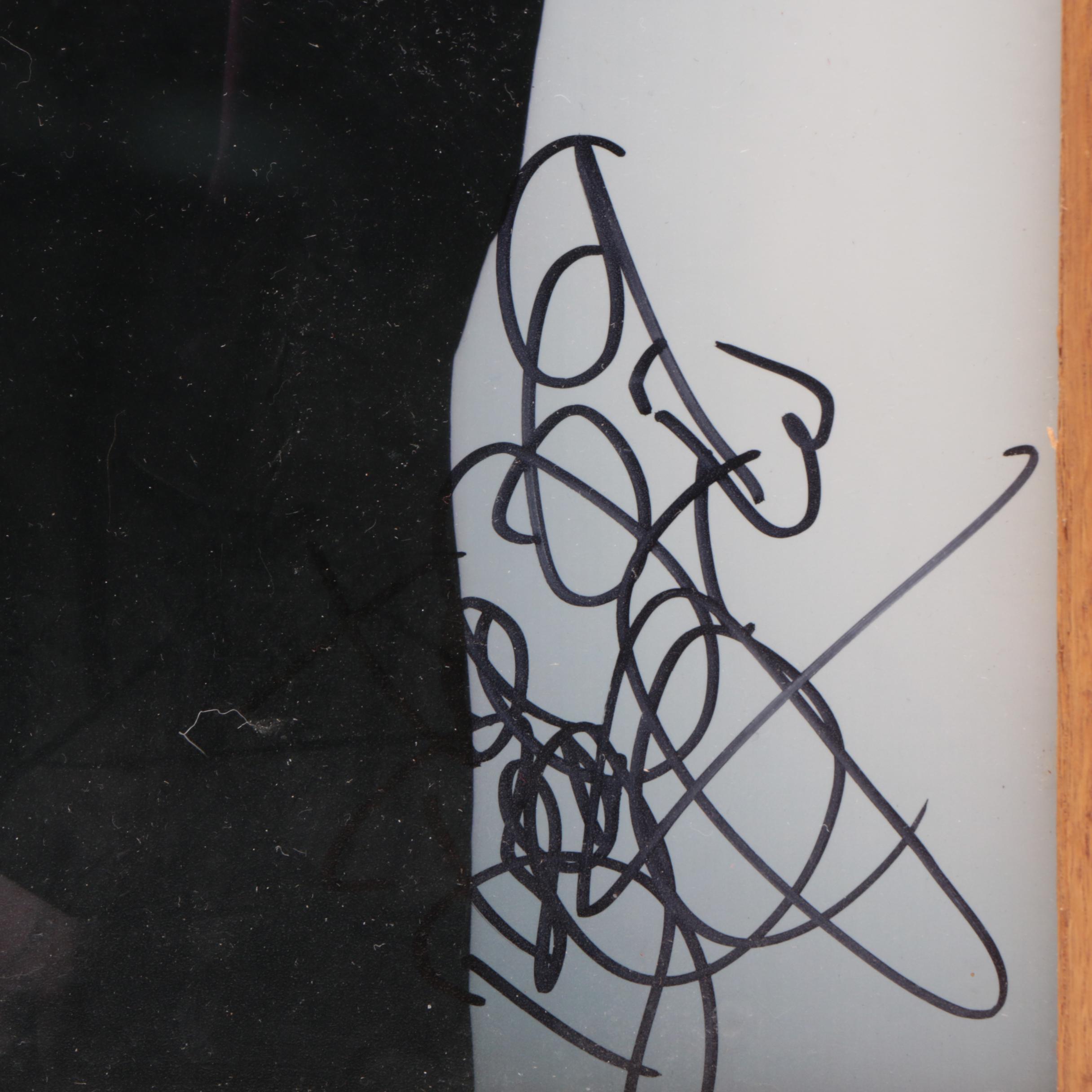 Domhnall Gleeson Autographed Portrait as Bill Weasley from "Harry Potter" Movies