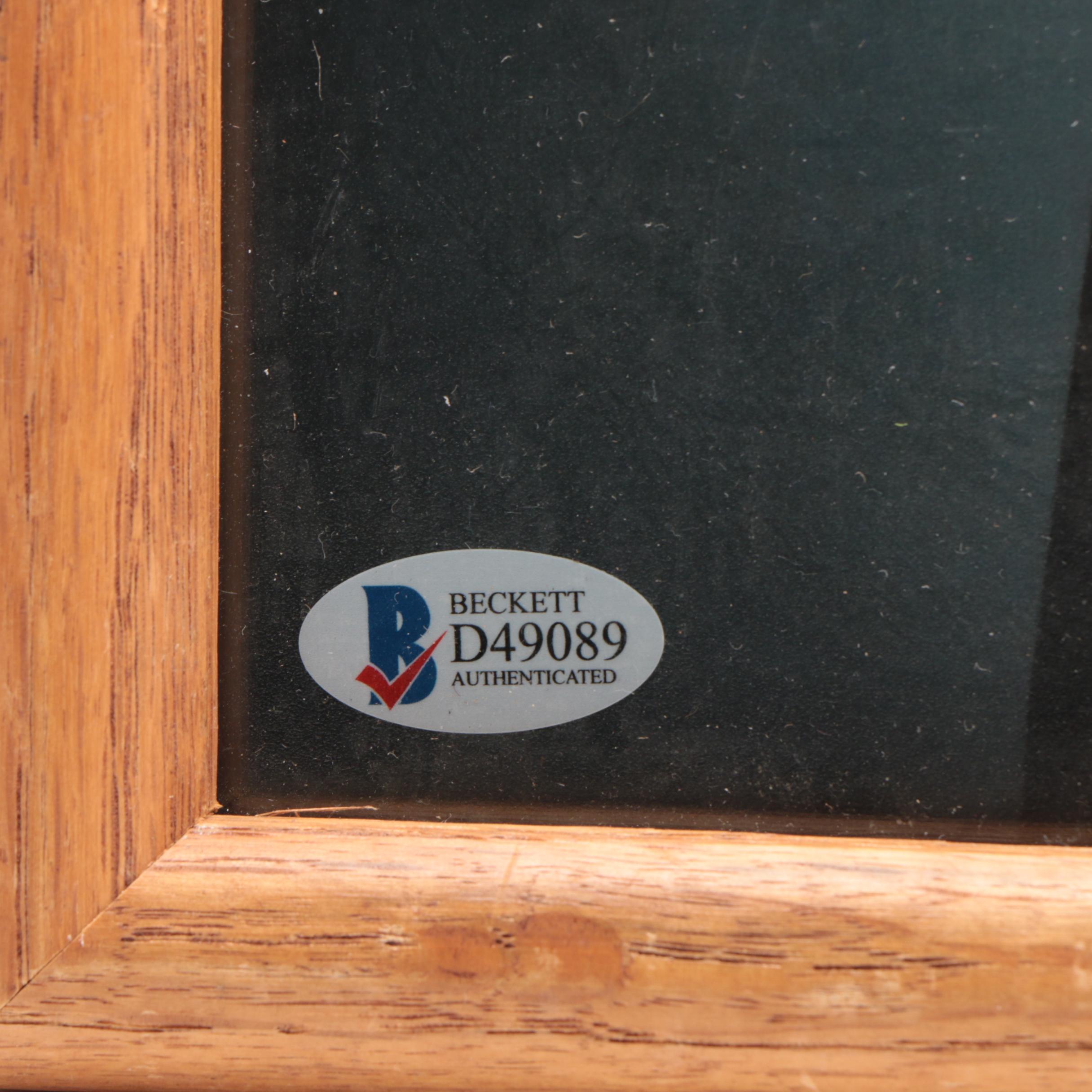 Domhnall Gleeson Autographed Portrait as Bill Weasley from "Harry Potter" Movies