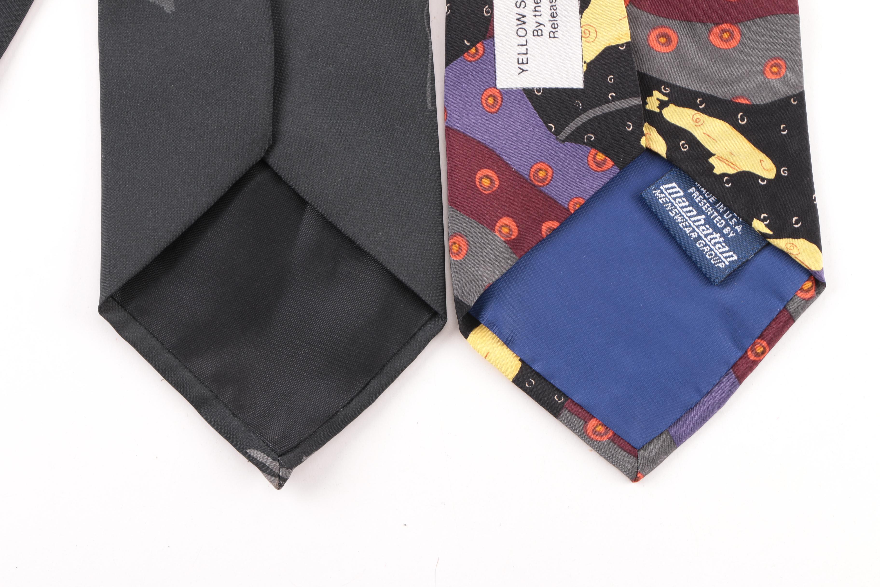 Ralph Marlin and Manhattan Menswear Group Beatles Themed Neckties