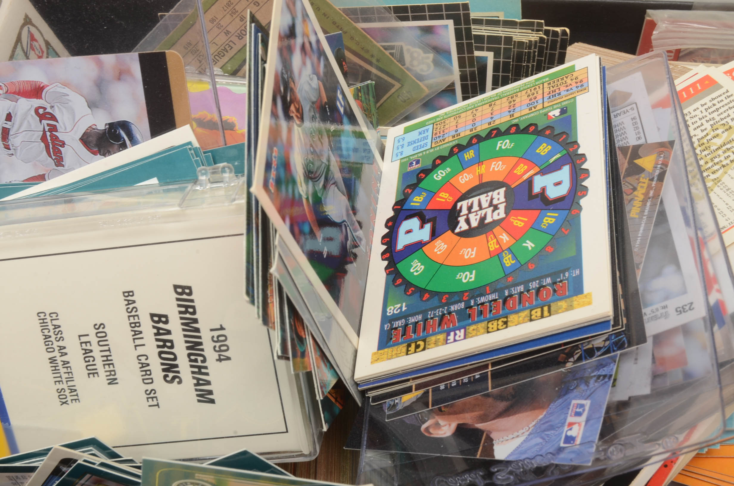 Massive Collection of 1980s-1990s Baseball, Football, and Basketball Cards