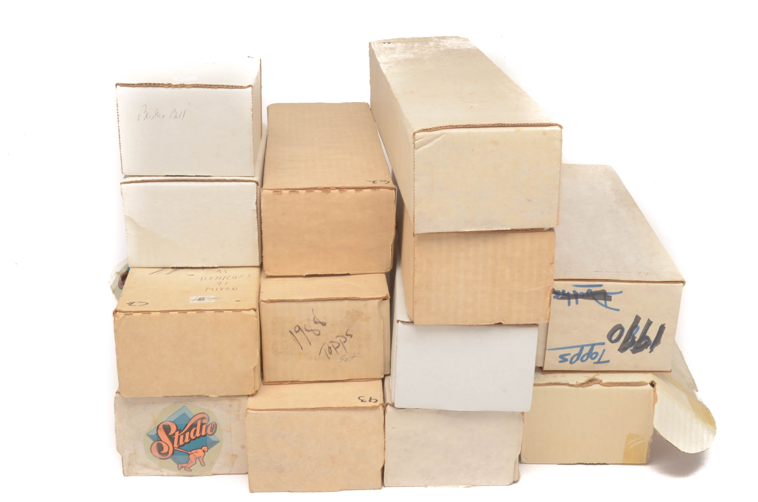 Massive Collection of 1980s-1990s Baseball, Football, and Basketball Cards