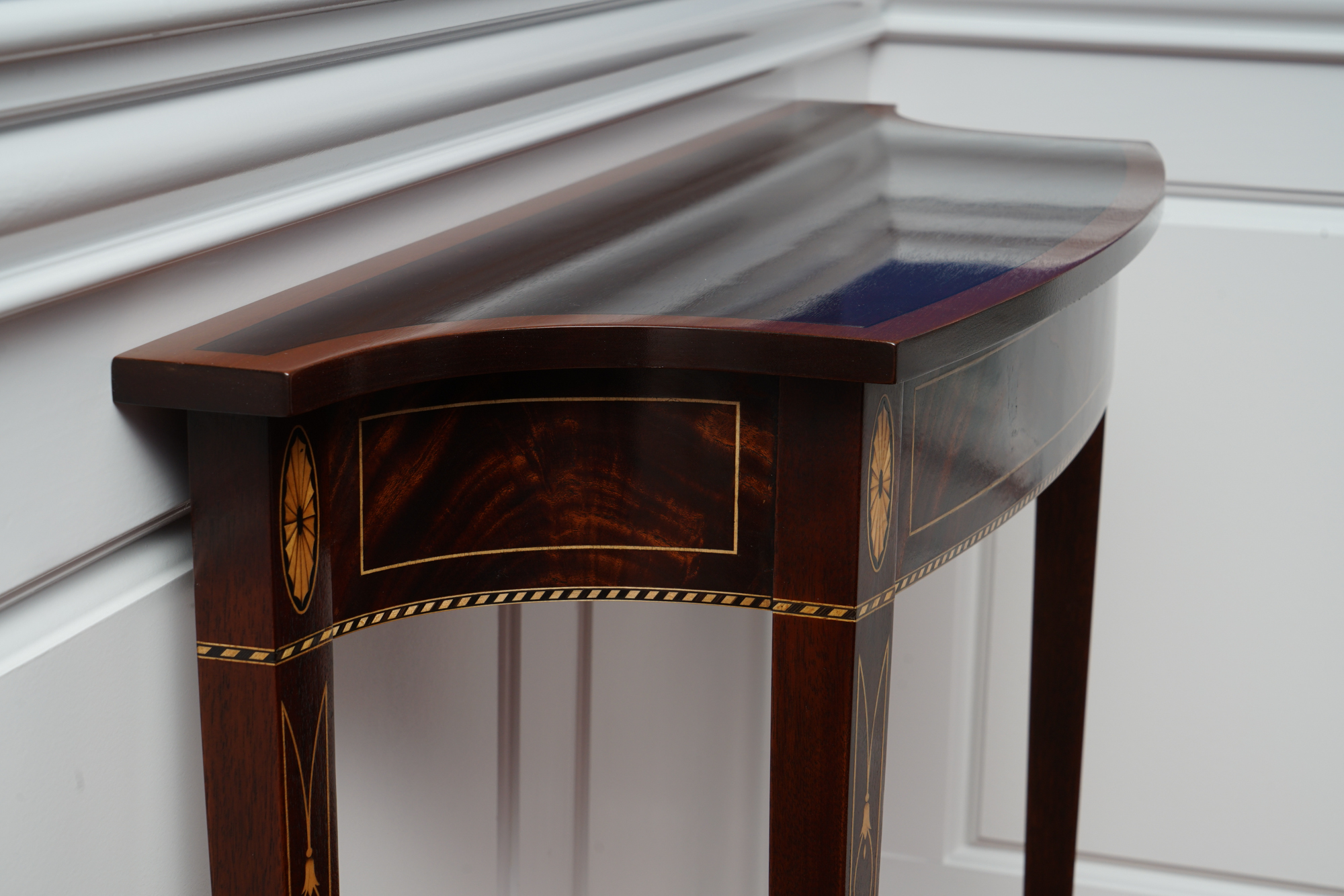 Stickley Hepplewhite Style Console Tables