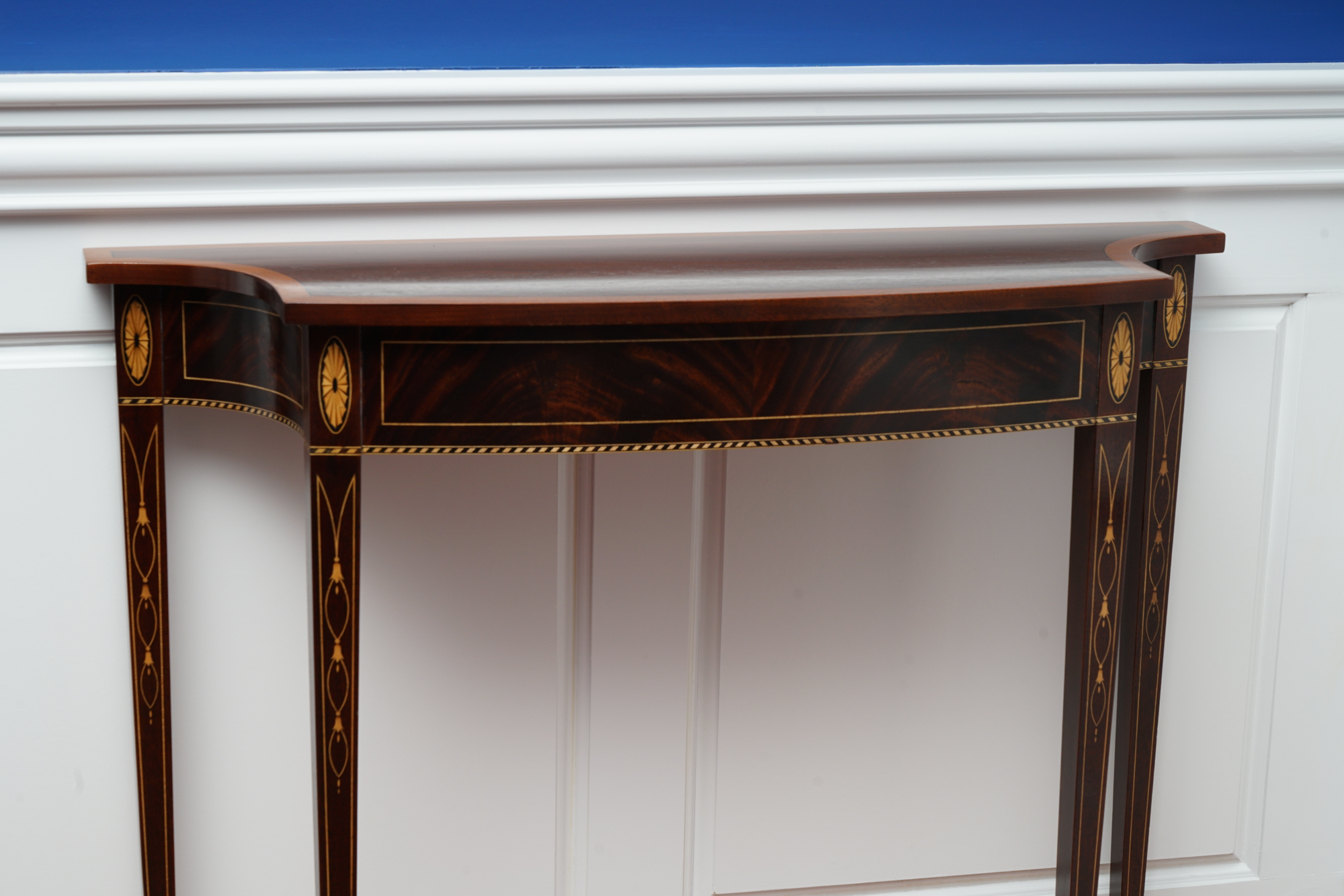 Stickley Hepplewhite Style Console Tables