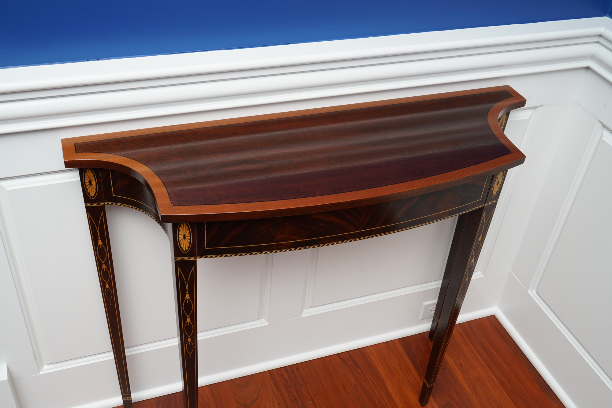 Stickley Hepplewhite Style Console Tables