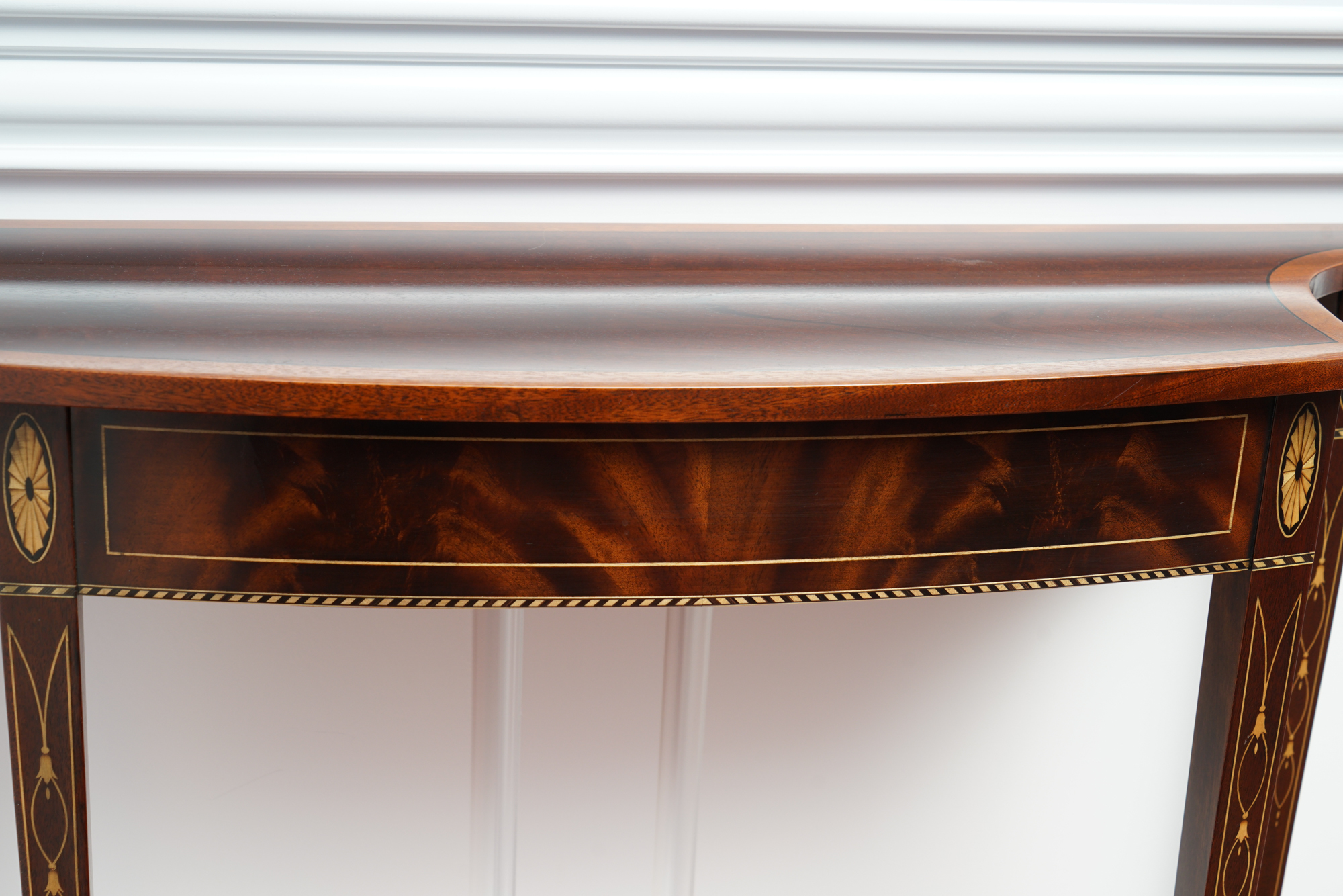 Stickley Hepplewhite Style Console Tables