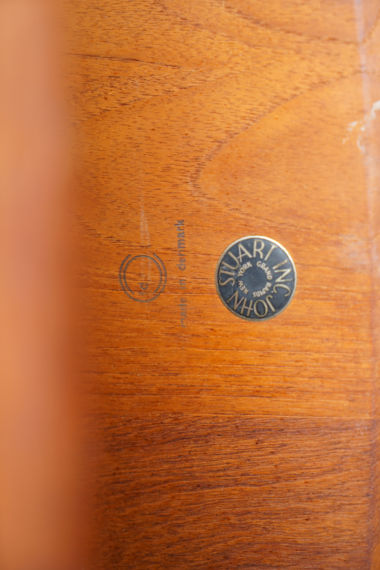 Danish Modern Side Table by John Stuart Inc.