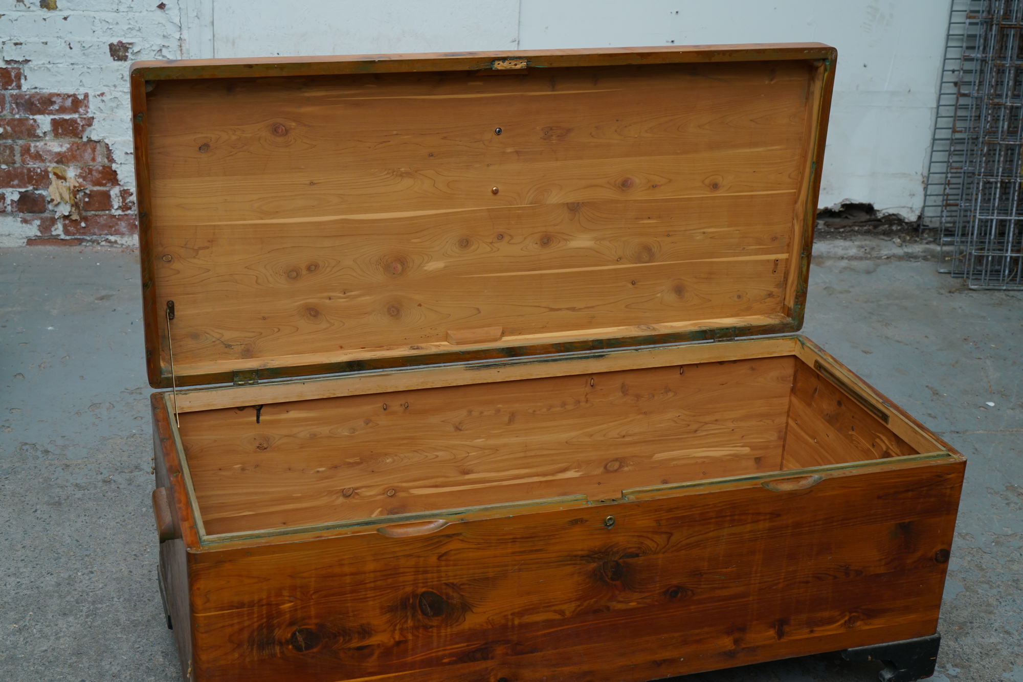 Vintage Cedar Chest on Casters