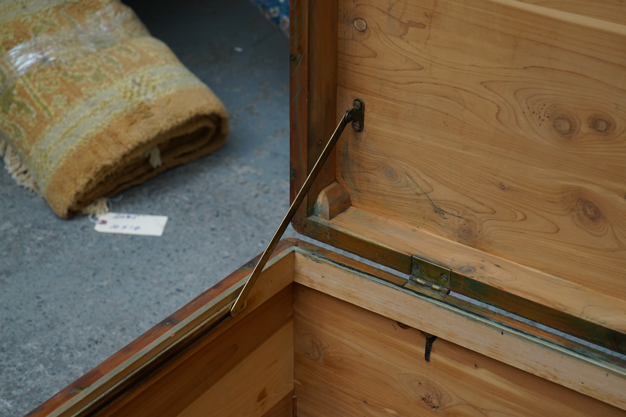 Vintage Cedar Chest on Casters