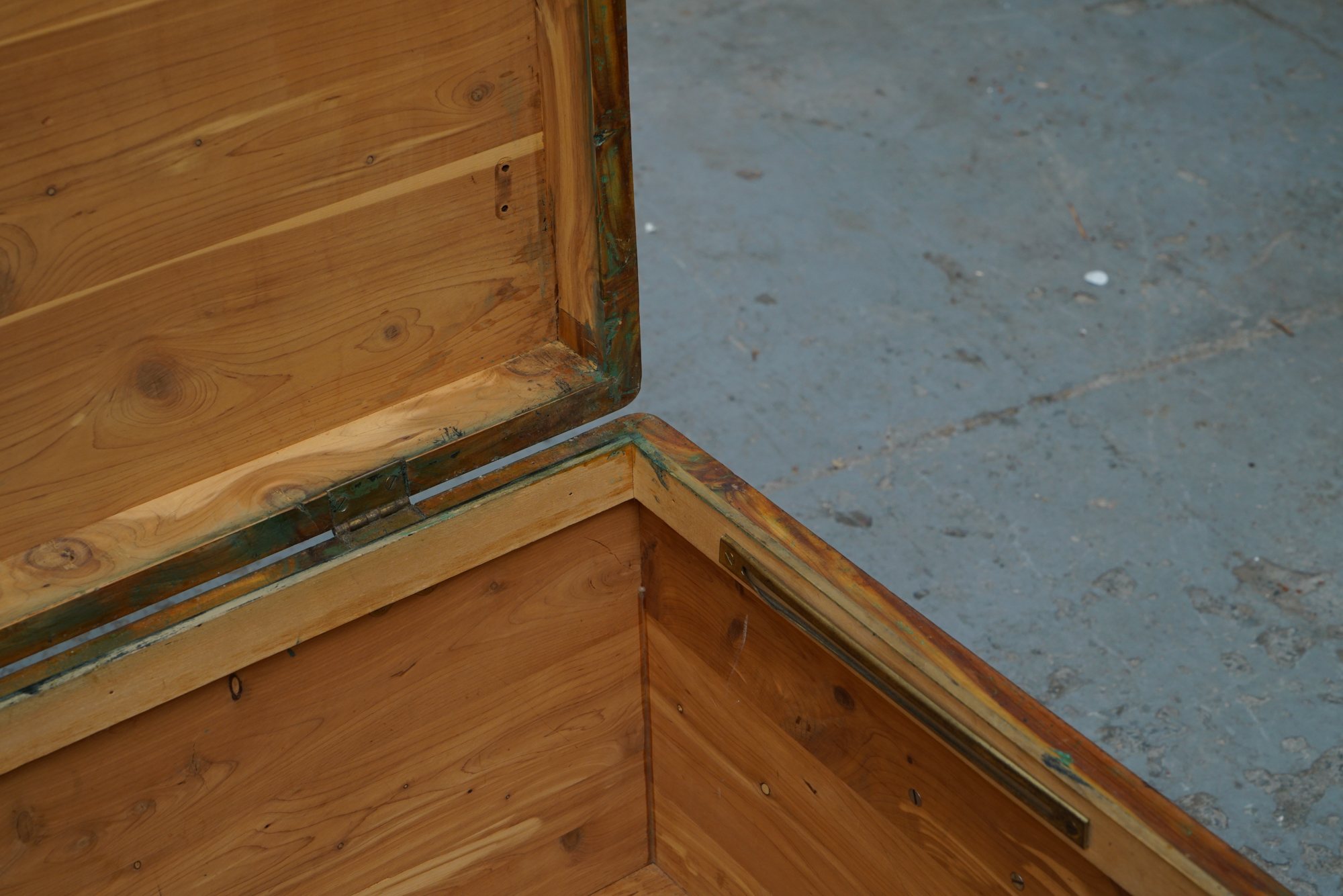 Vintage Cedar Chest on Casters