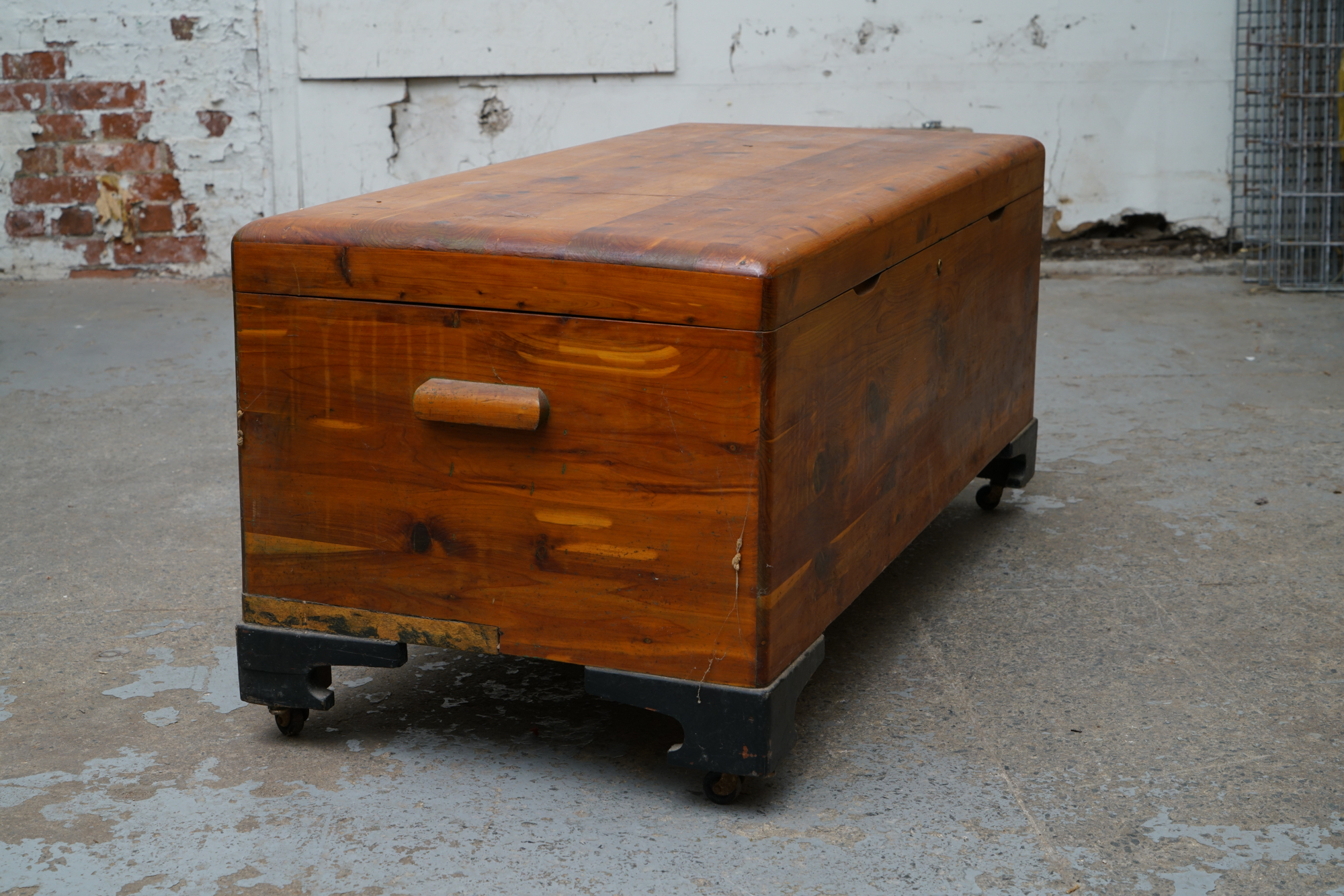 Vintage Cedar Chest on Casters